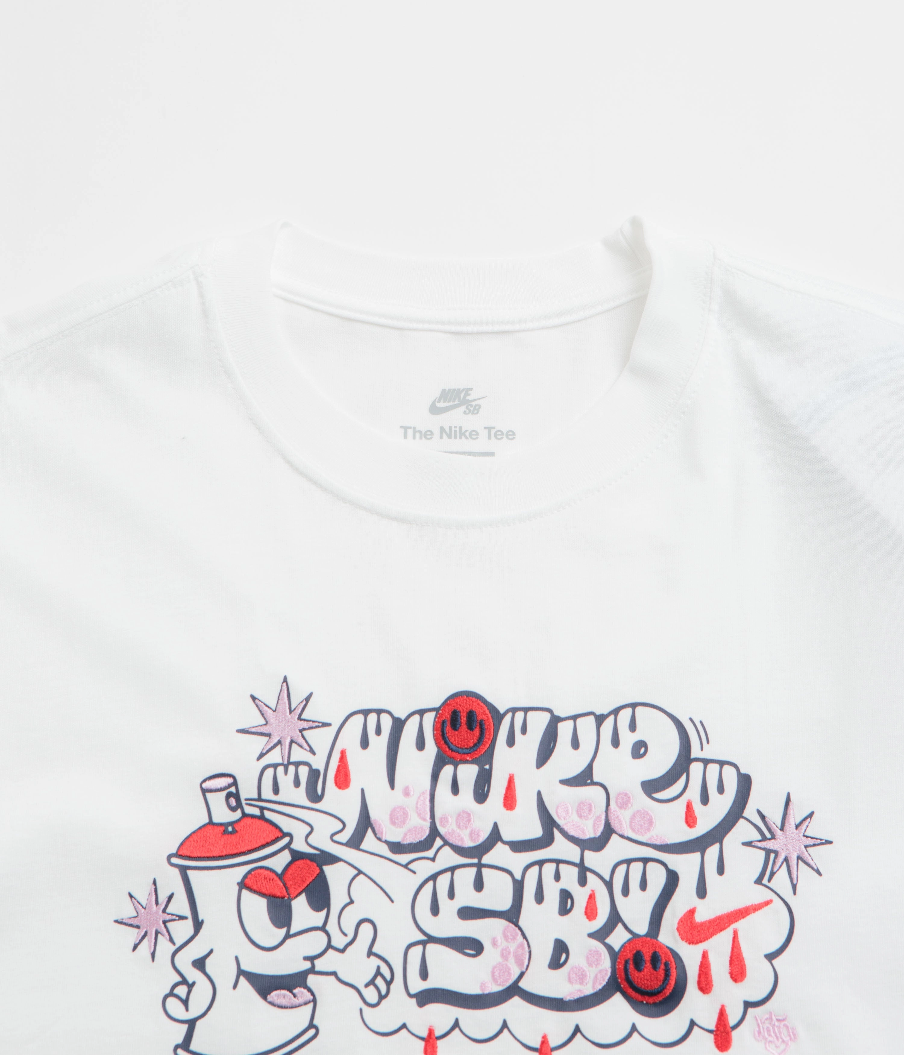 Seasonal Must-Have FadeResistant Coating Nike SB Spray Can T-Shirt - White