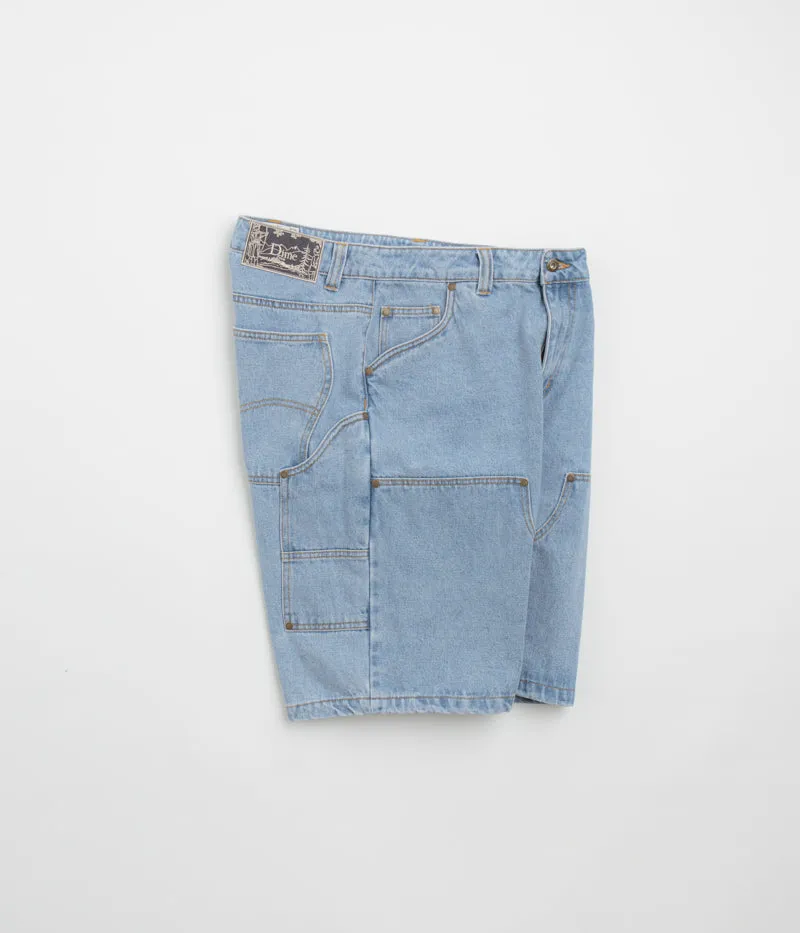 Dime Carpenter Denim Shorts - Blue Washed Trendy Look AntiSnagTechnology