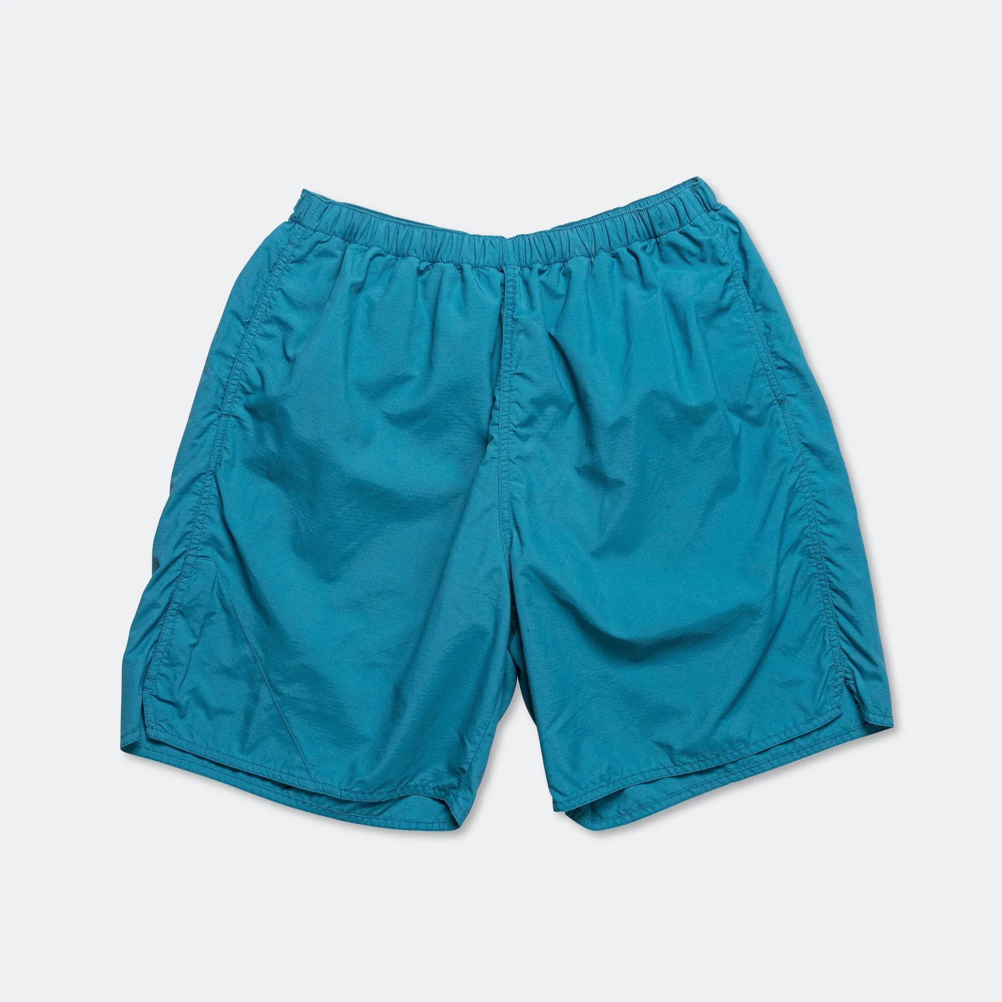 MIL Athletic Shorts Nylon - Blue plain shorts High Durability Blend