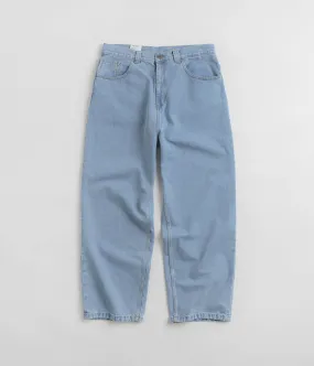 Carhartt Brandon Denim Pants - Blue Heavy Stone Bleach Light Washed