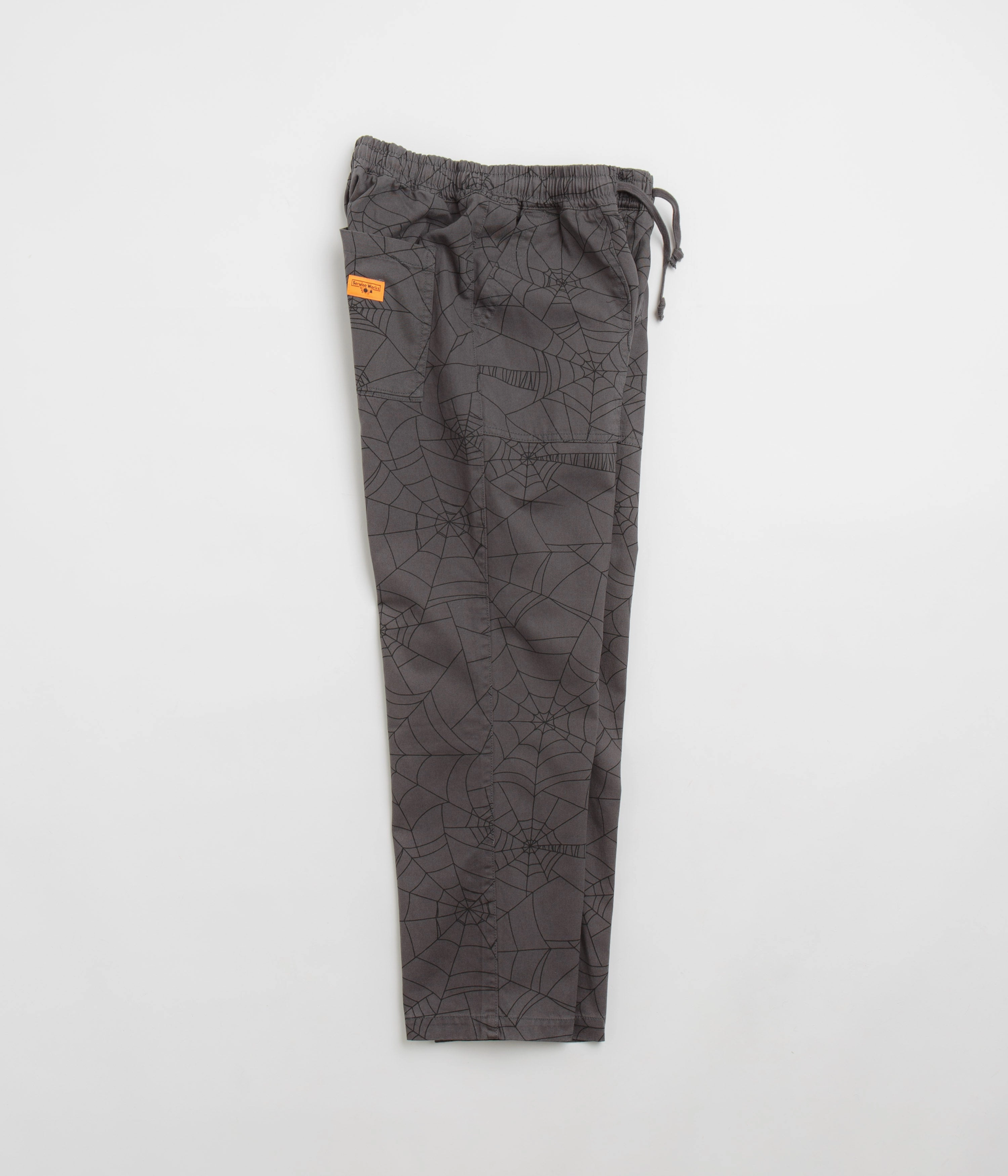OdorResistant Quick Fit Service Works Web Chef Pants - Grey
