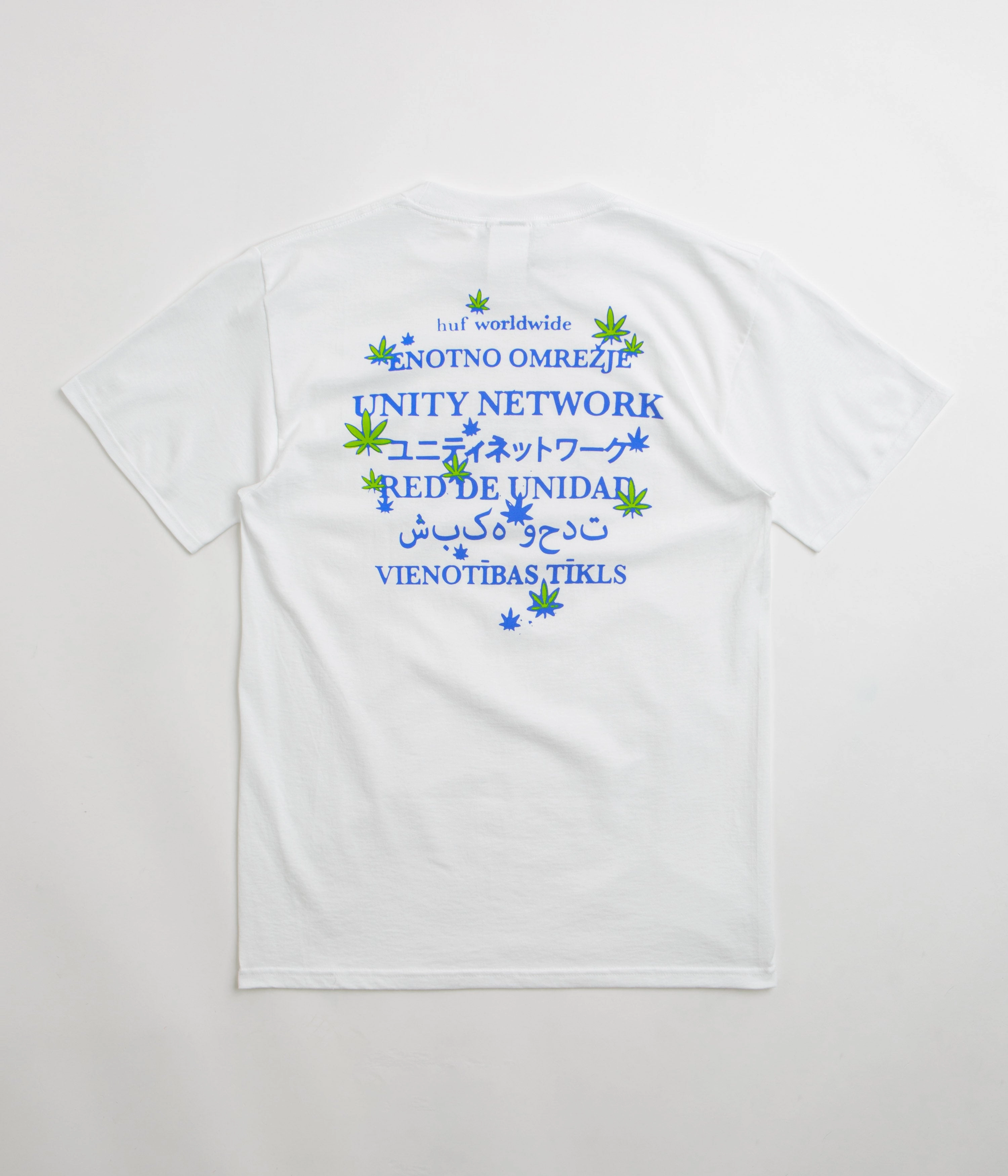 Biodegradable Options HUF Unity Network T-Shirt - White