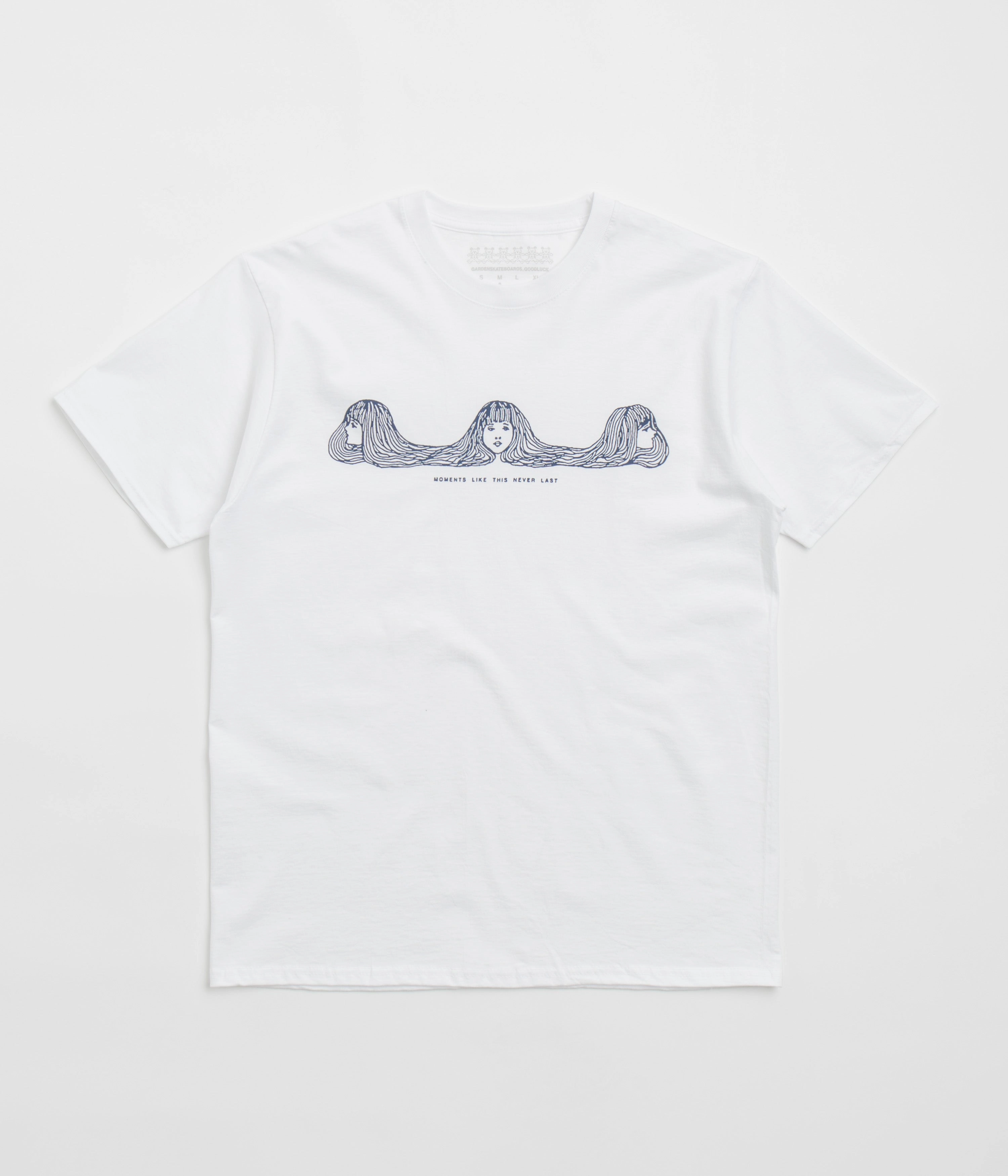 Essential Fashion Street Outfit Garden Moments T-Shirt - White