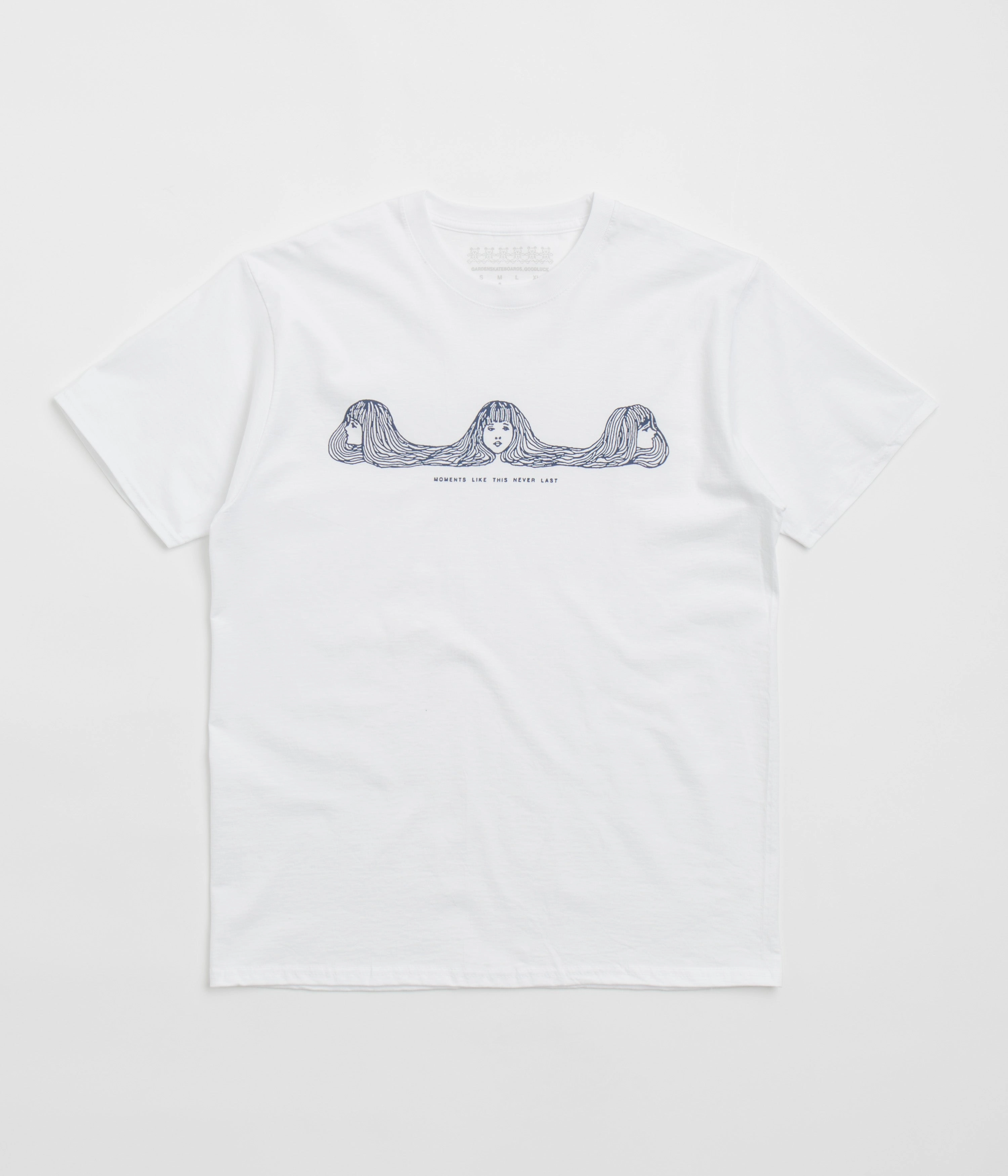 Garden Moments T-Shirt - White Adaptable Everyday Fit