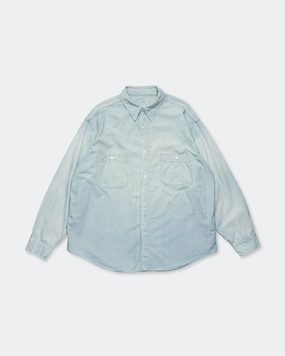 Traveler??s Choice Vintage Chambray Shirt - Bleach