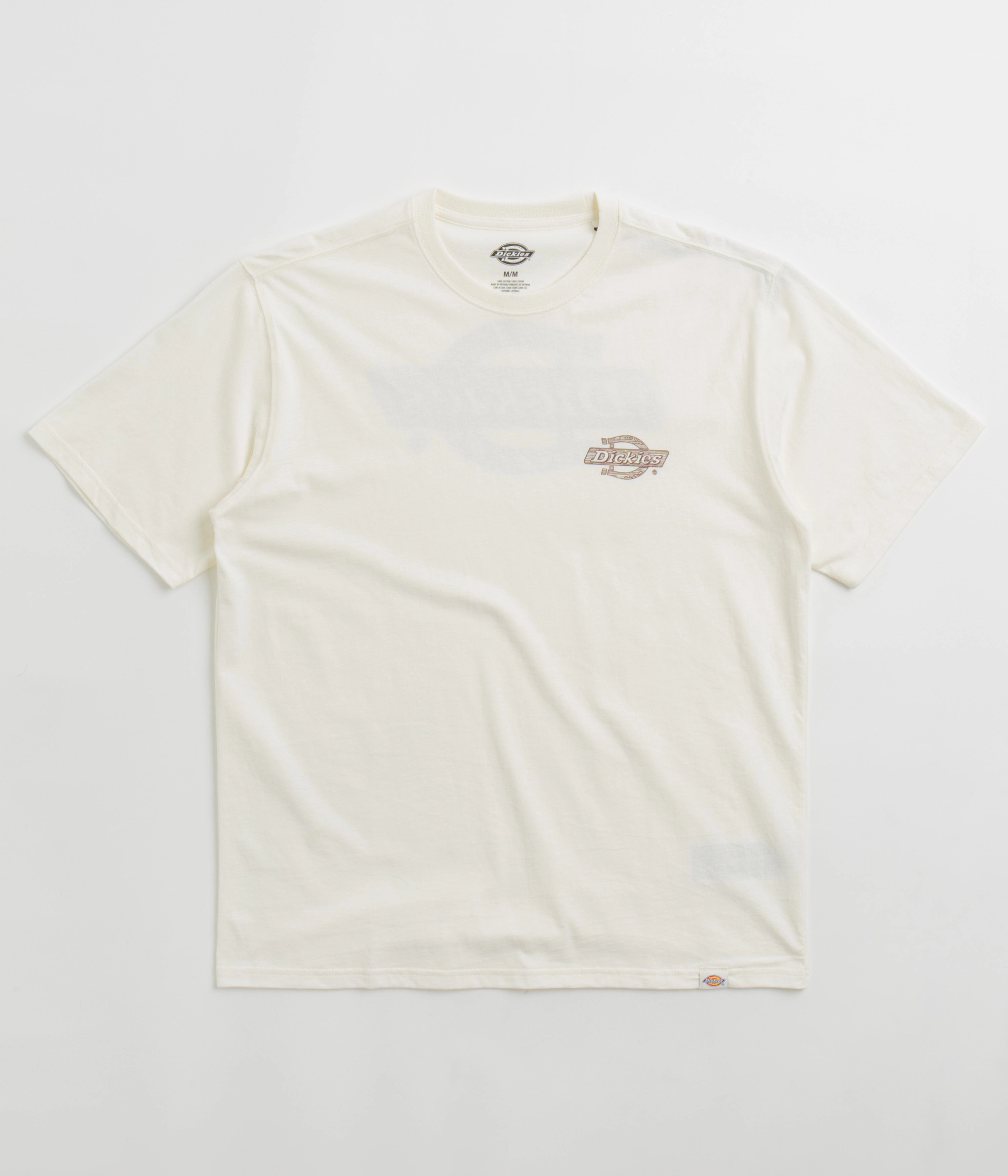 Dickies Wood Logo T-Shirt - Egret Fresh Outfit Style