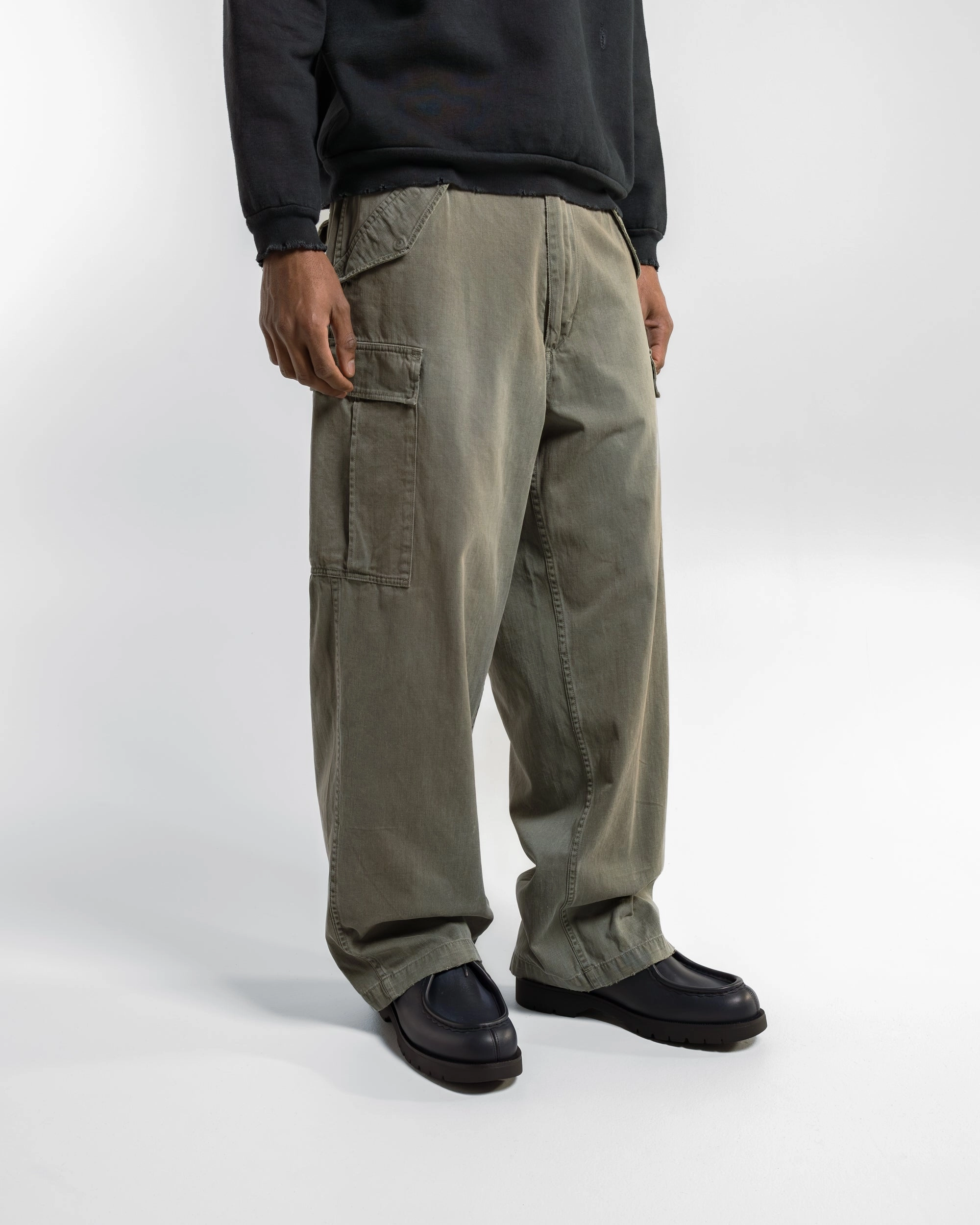 TearResistantPanels Relaxed Fit Vintage M-51 Pants - Sage
