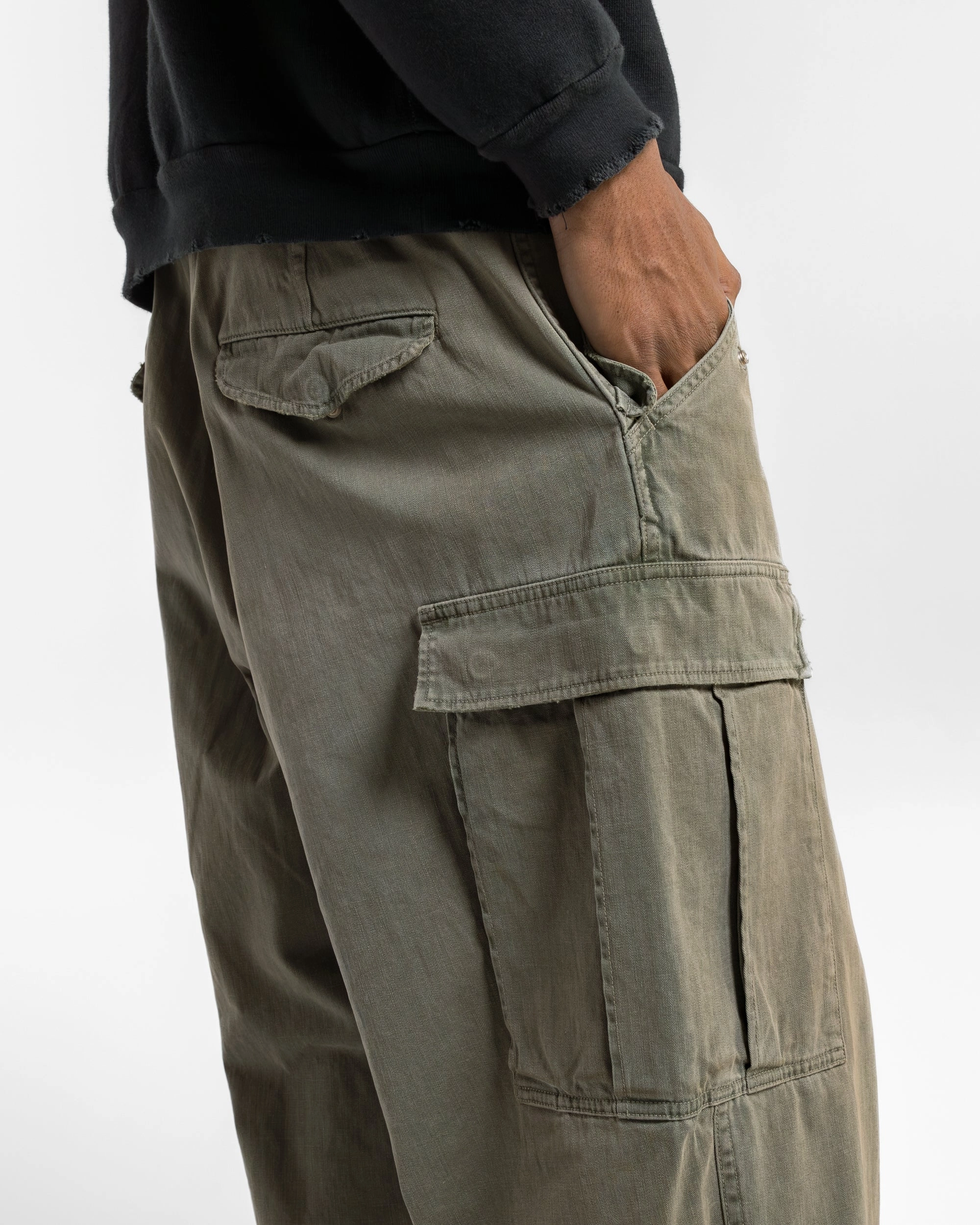 Vintage M-51 Pants - Sage Polished Look