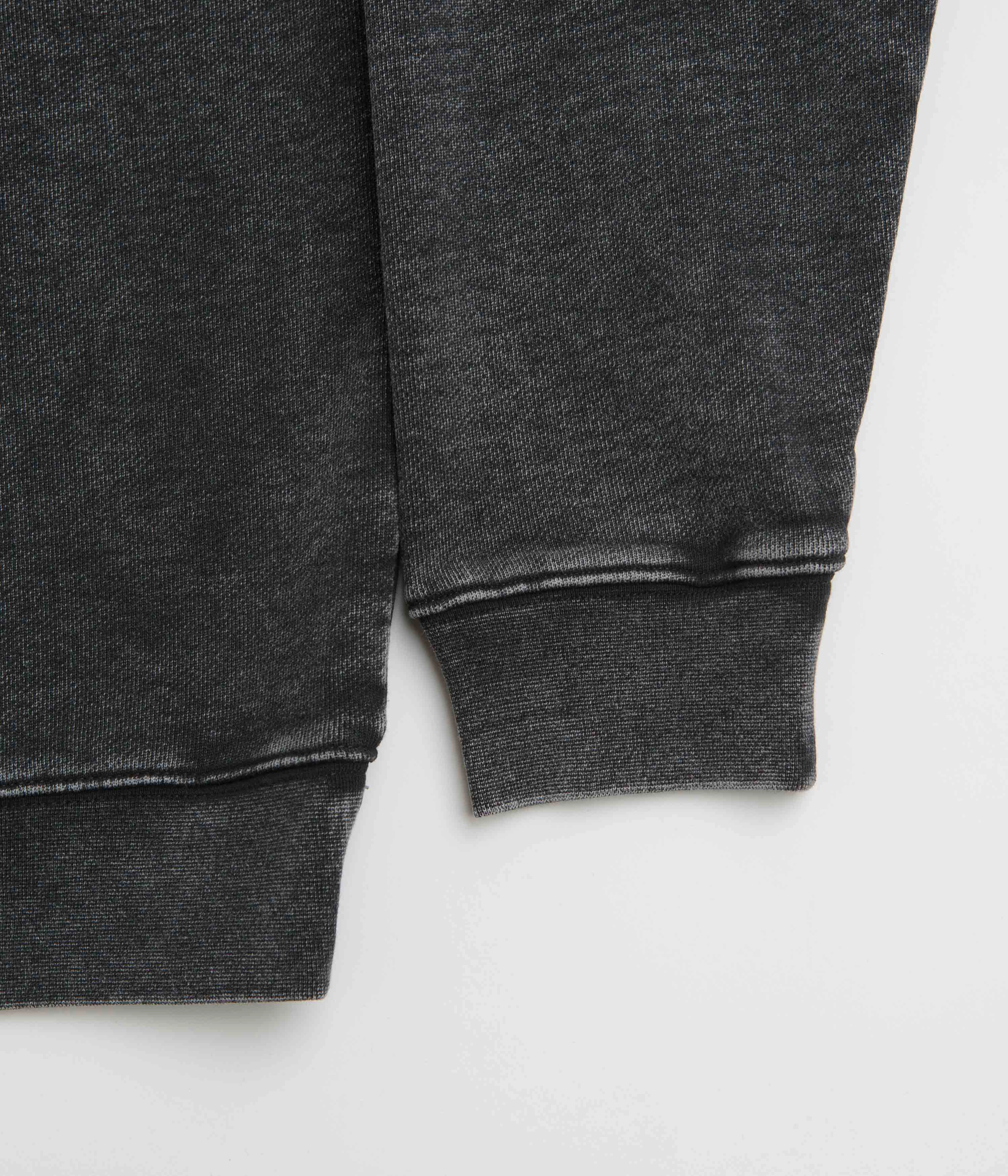 product lace femininity Dime Classic French Terry Crewneck Sweatshirt - Faded Black