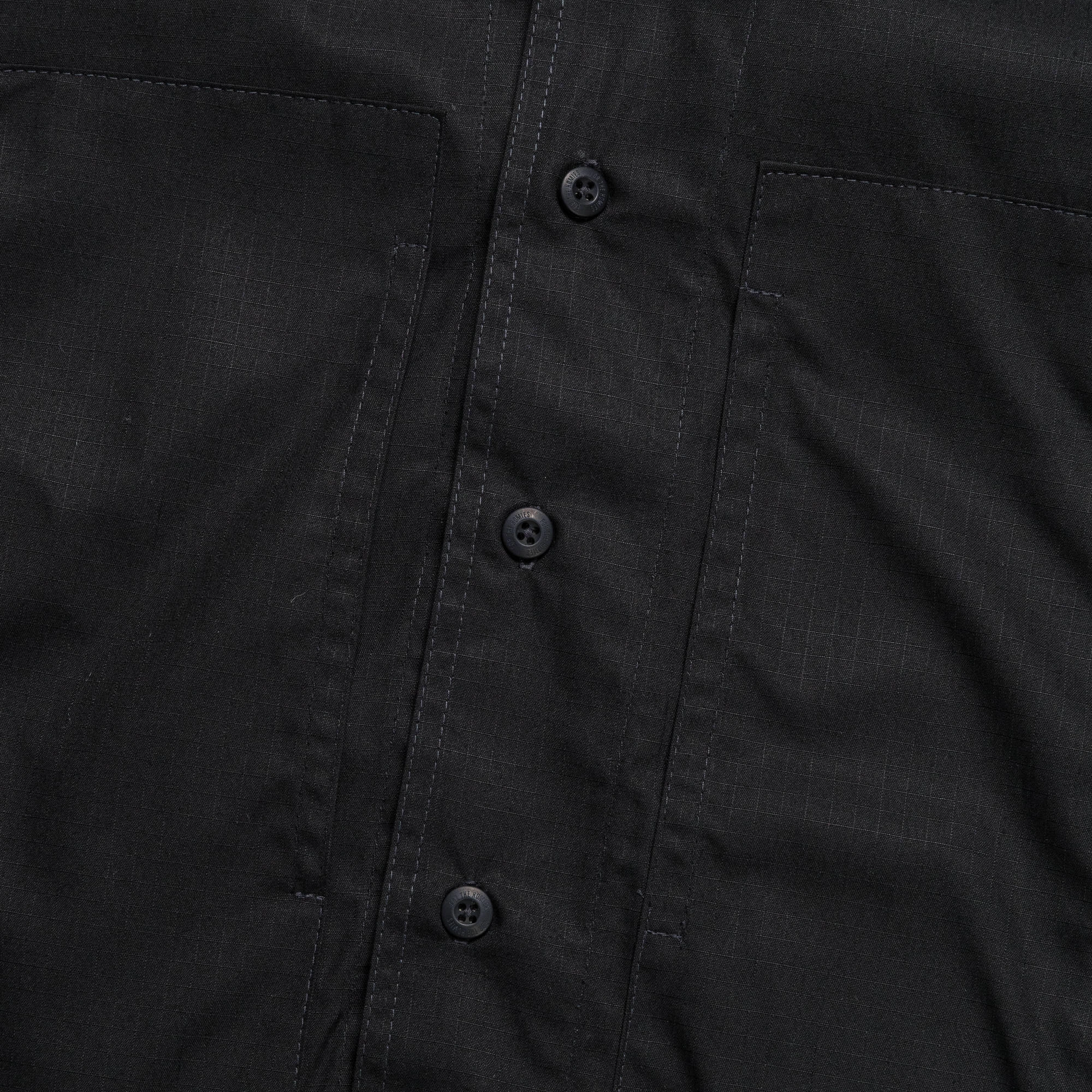 No Chafe Edging Premium Finish DOOM Fatigue Shirt - Black