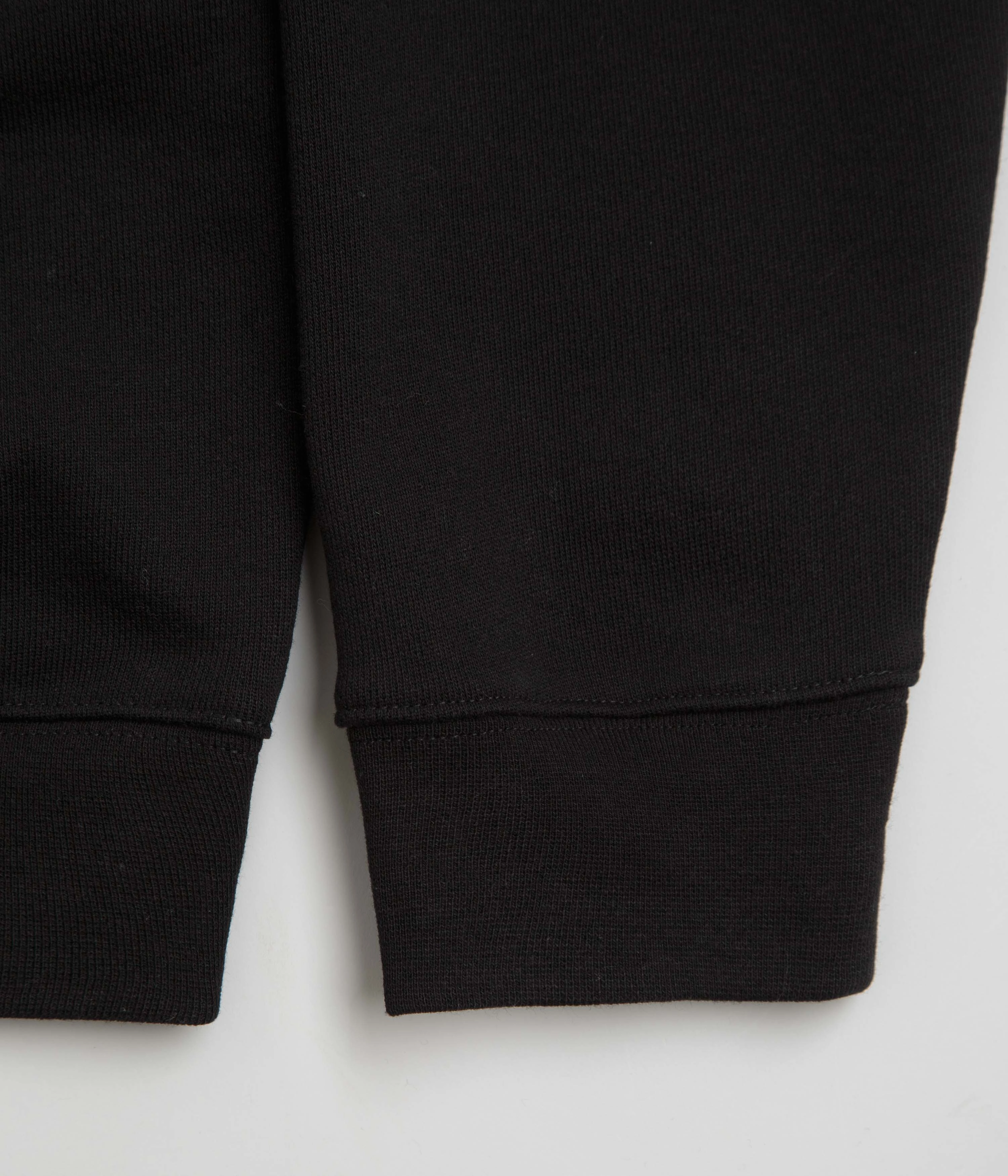 Dime Classic Cross Stitch Hoodie - Black Printed Pattern