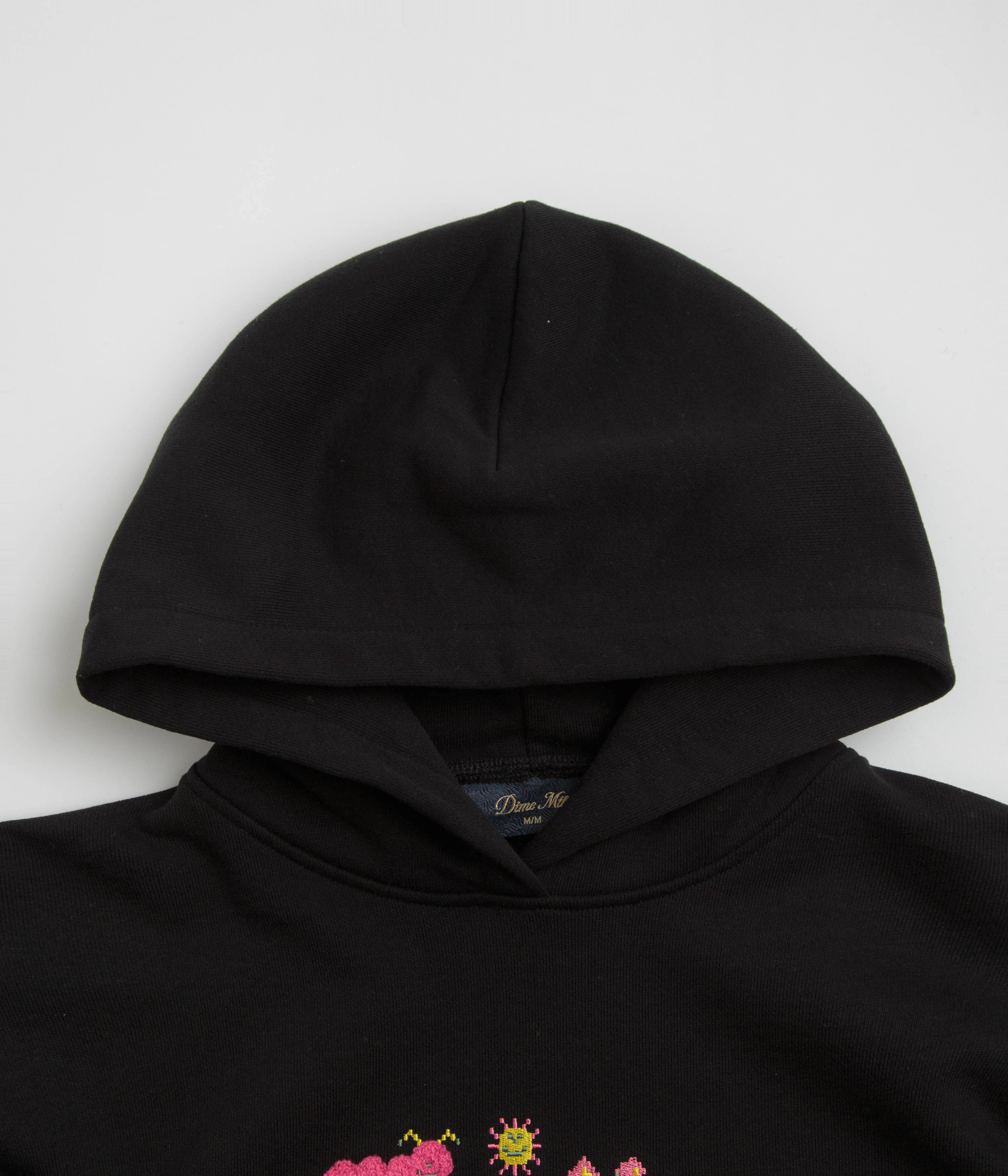 Dime Classic Cross Stitch Hoodie - Black City Streets