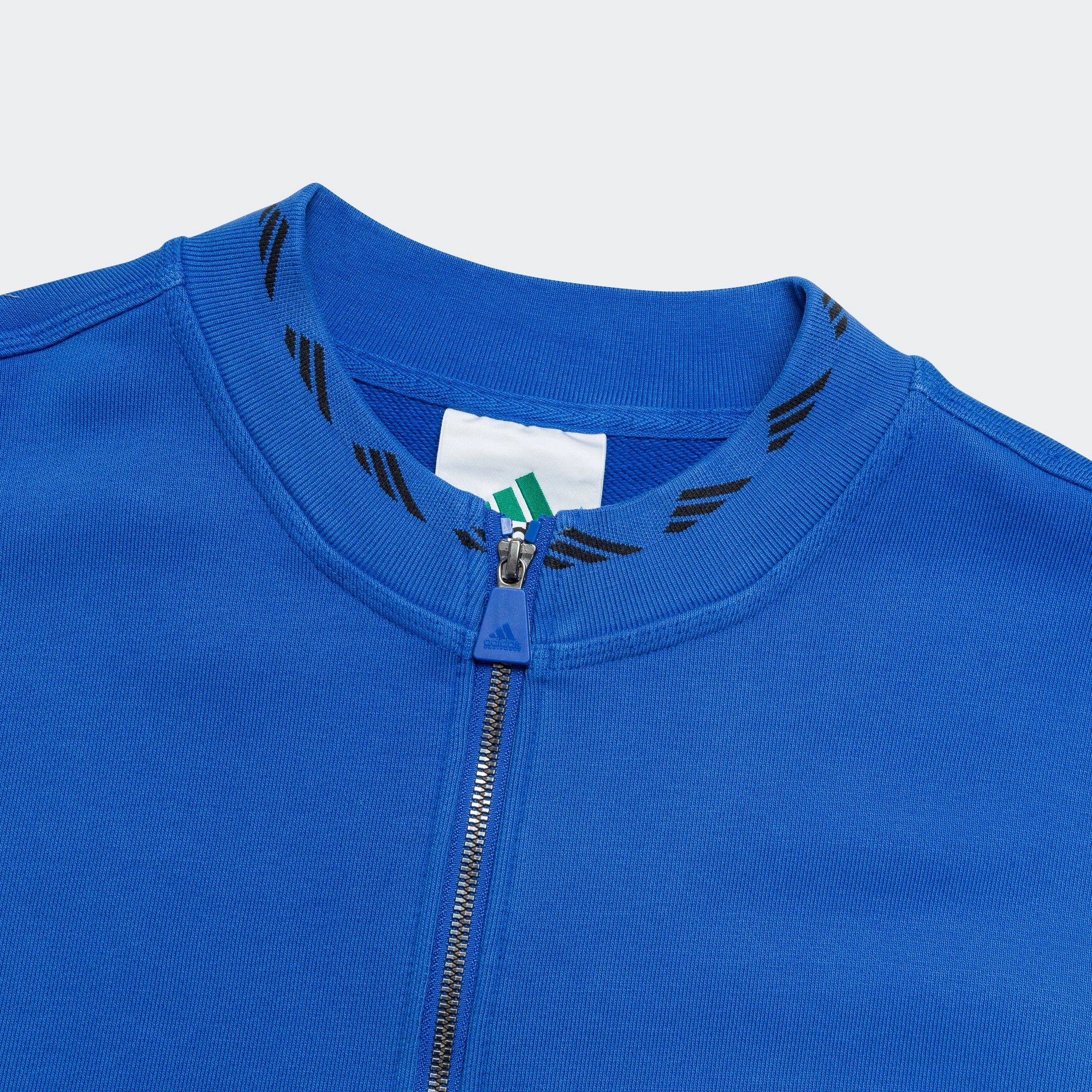 EQT Fleece Half-Zip - EQT Blue Cozy Gear Casual Chic