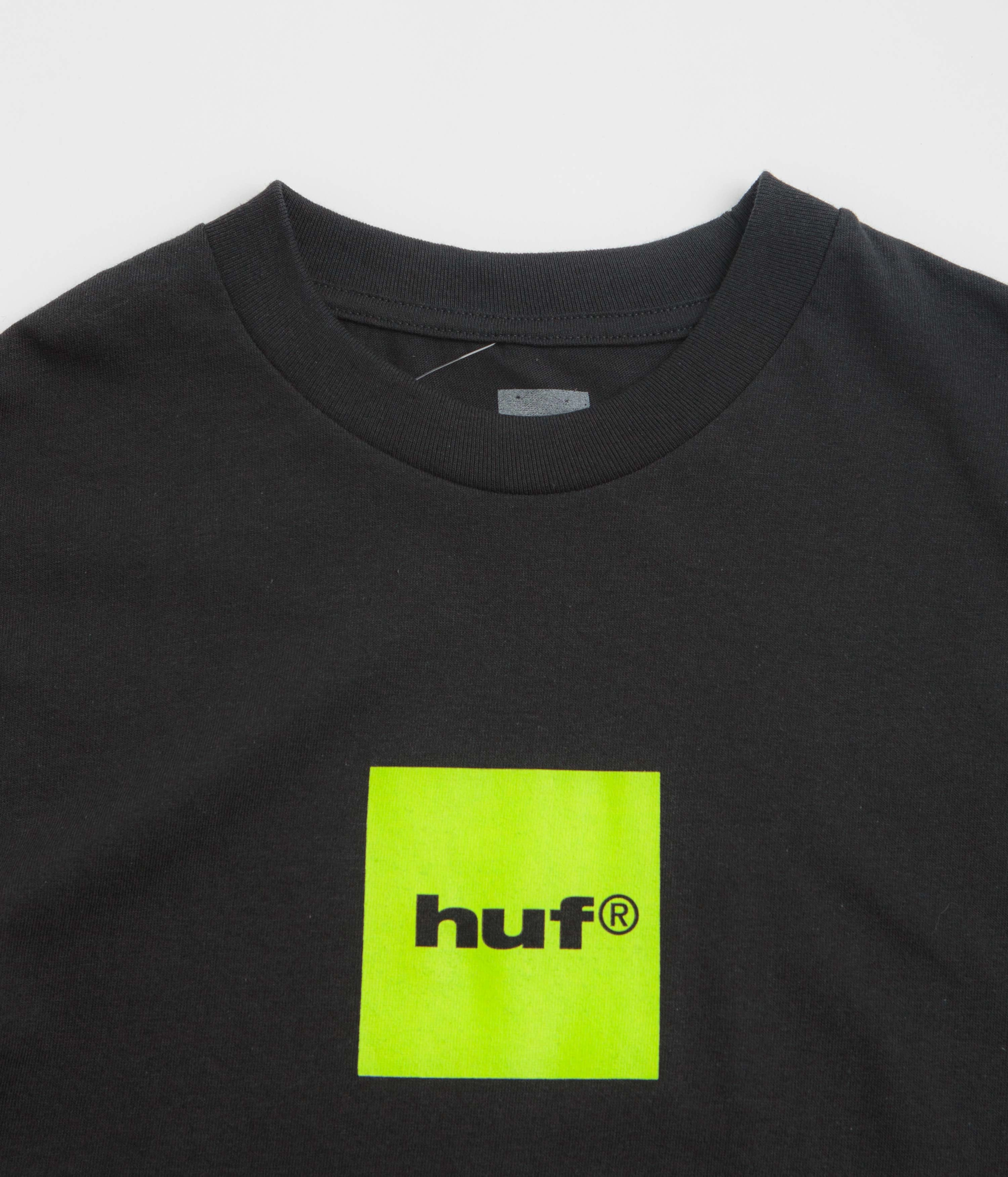 HUF 89 Box Logo T-Shirt - Black Fashion-Forward Look