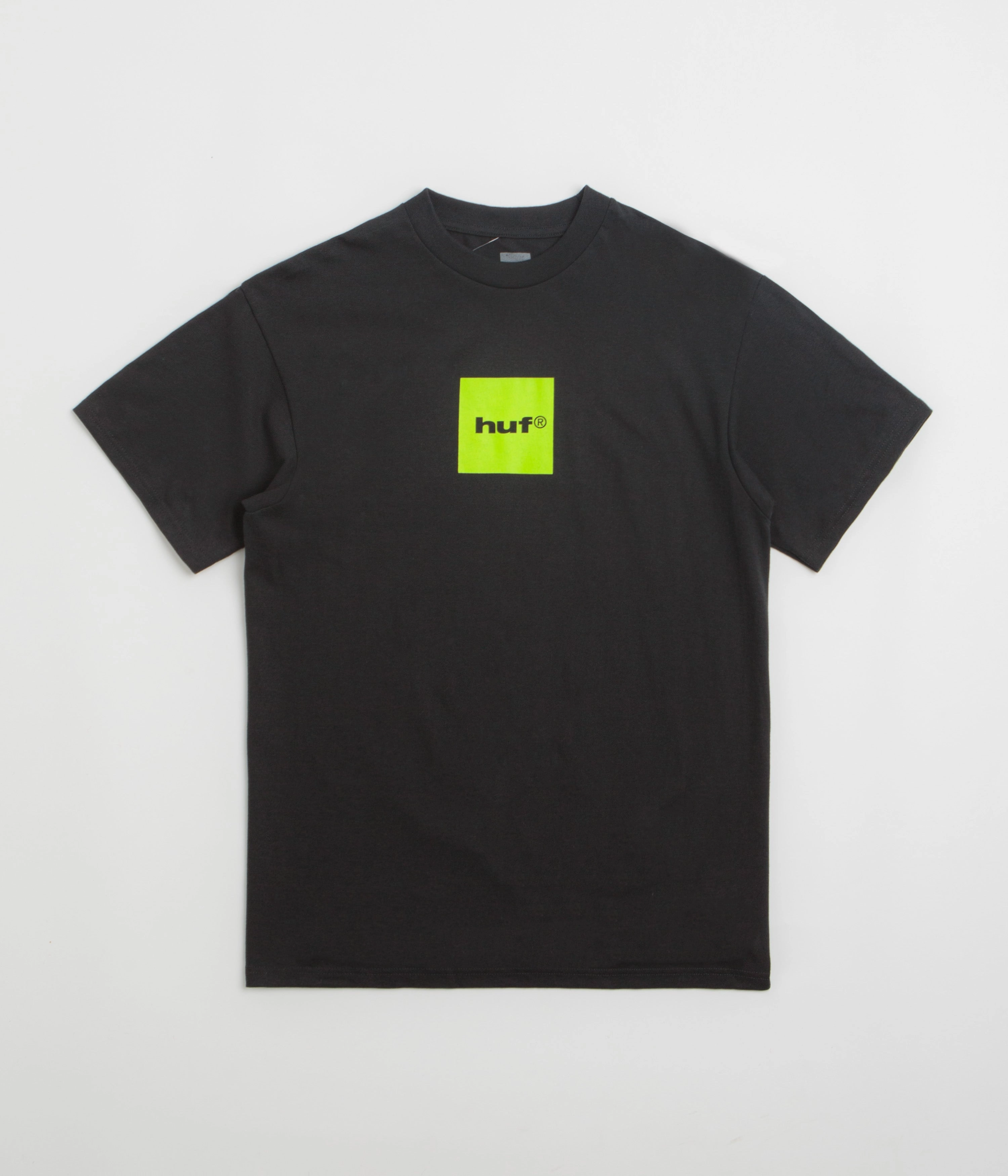 HUF 89 Box Logo T-Shirt - Black Easy Wear Look
