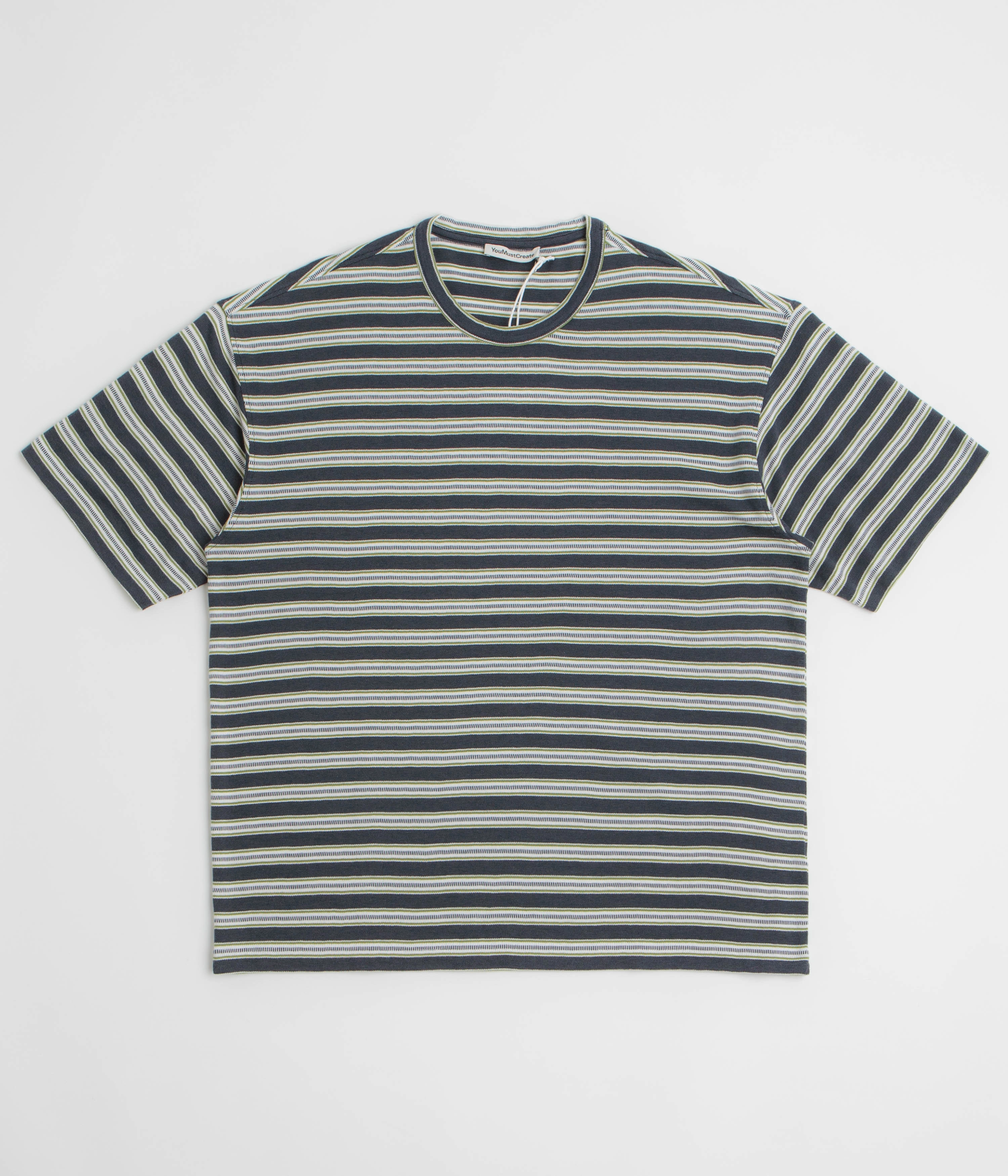 YMC Triple T-Shirt - Black / White / Multi Street Fashion Elegant Finish