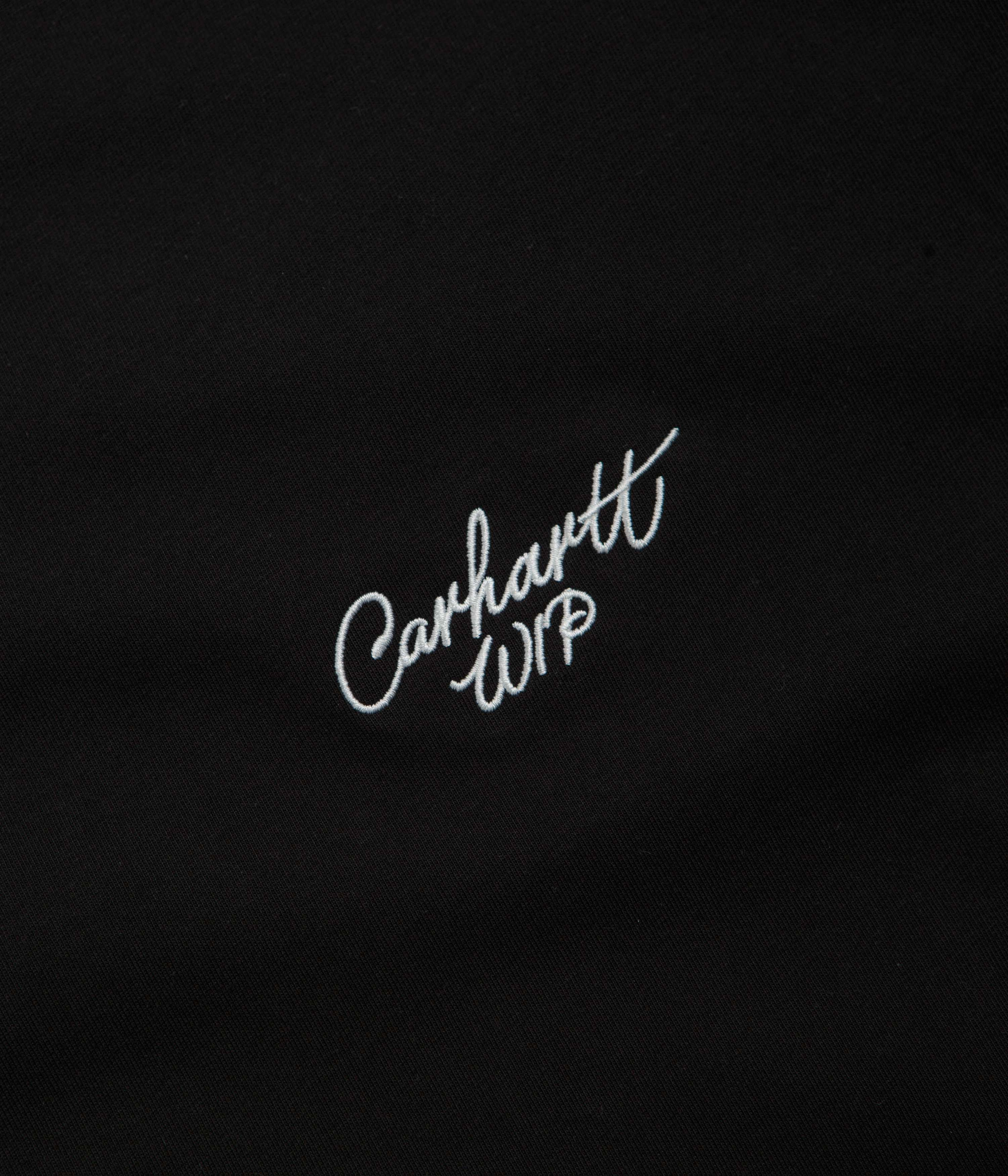 Wear Resistant Fabric Carhartt Signature Script T-Shirt - Black / White