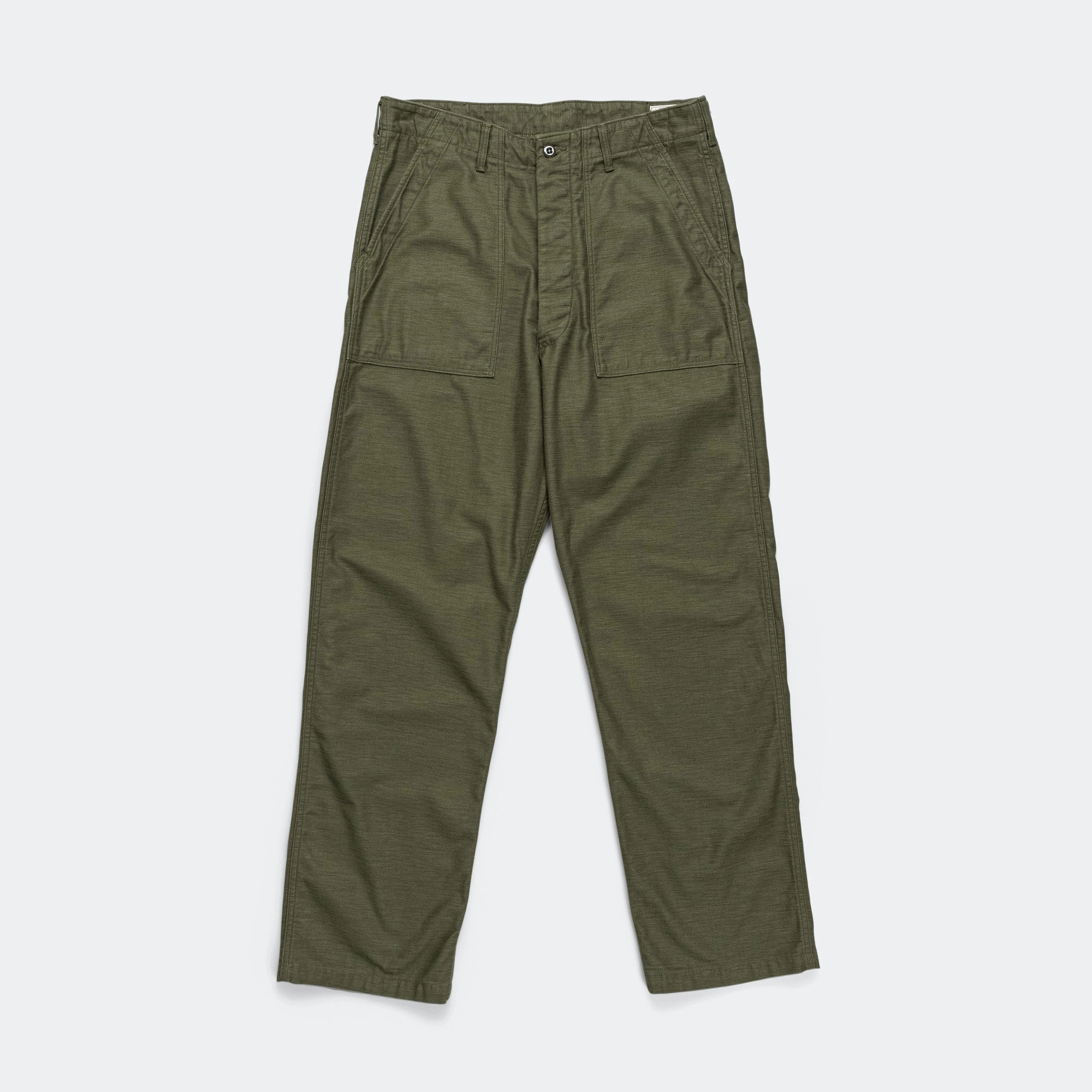 ElasticCuffs Vintage Fit Fatigue Pants - Dark Olive