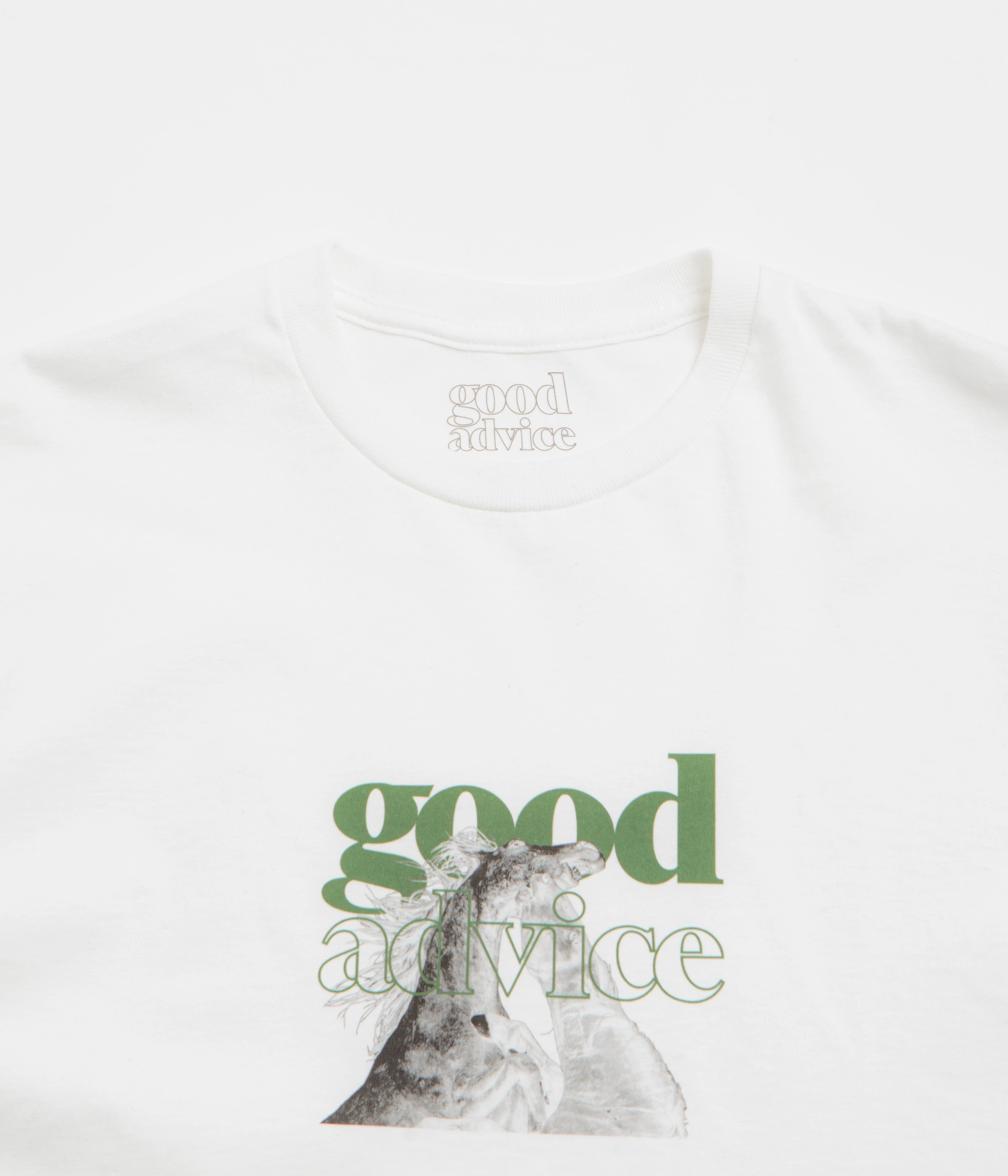 LayeringFriendly Good Advice Kelpies T-Shirt - White