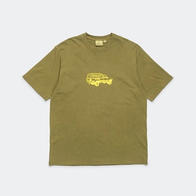 Breathable Yarn Composition Truck Tee - Pistcahio Pigment