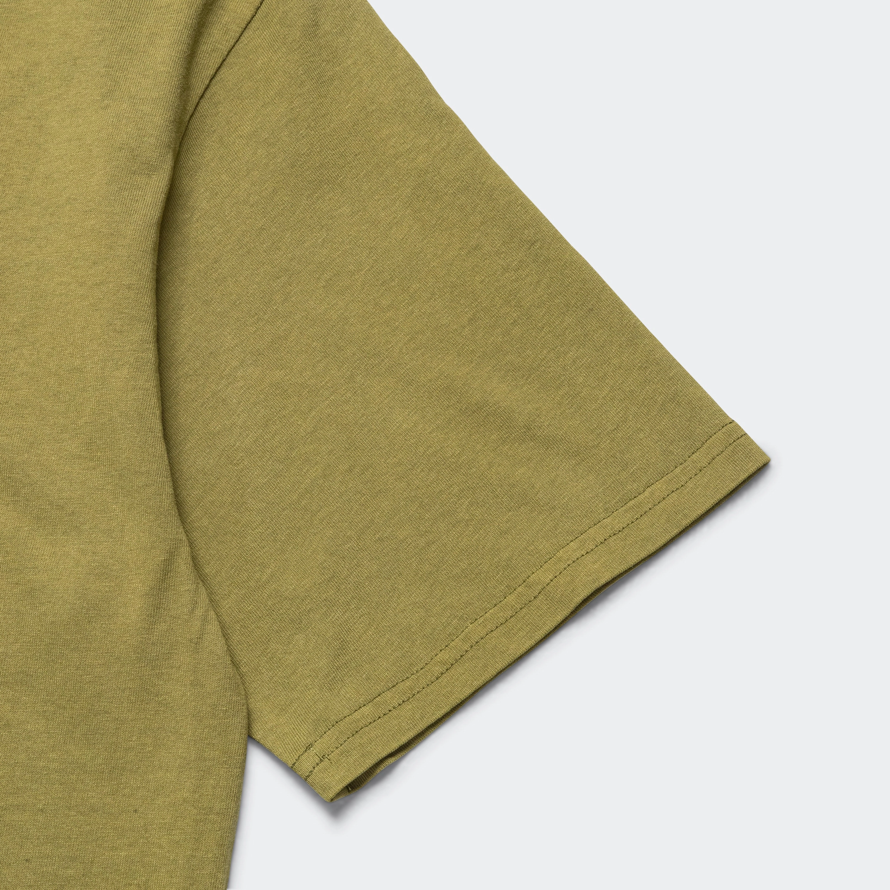 Breathable Material Truck Tee - Pistcahio Pigment