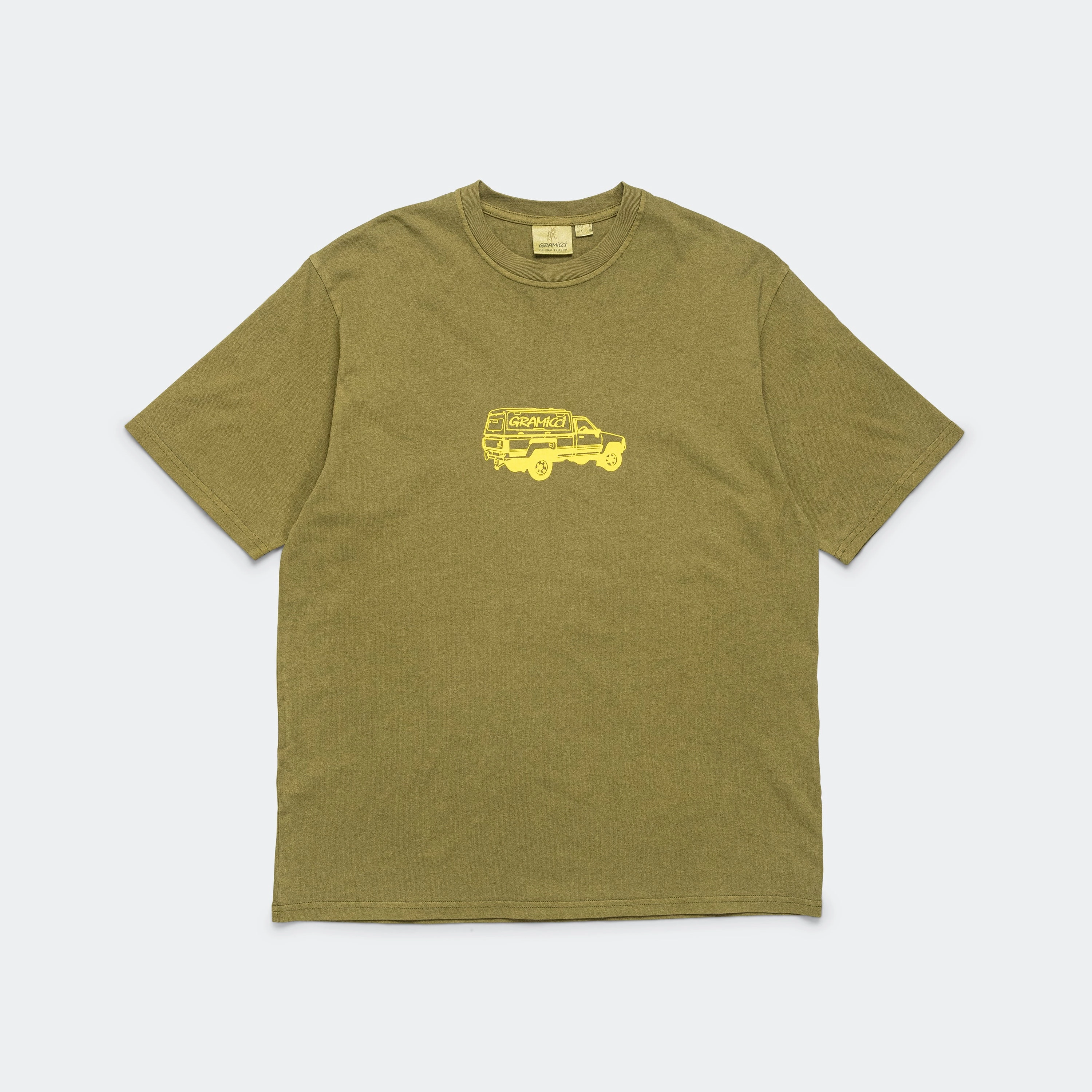 Breathable Yarn Composition Truck Tee - Pistcahio Pigment