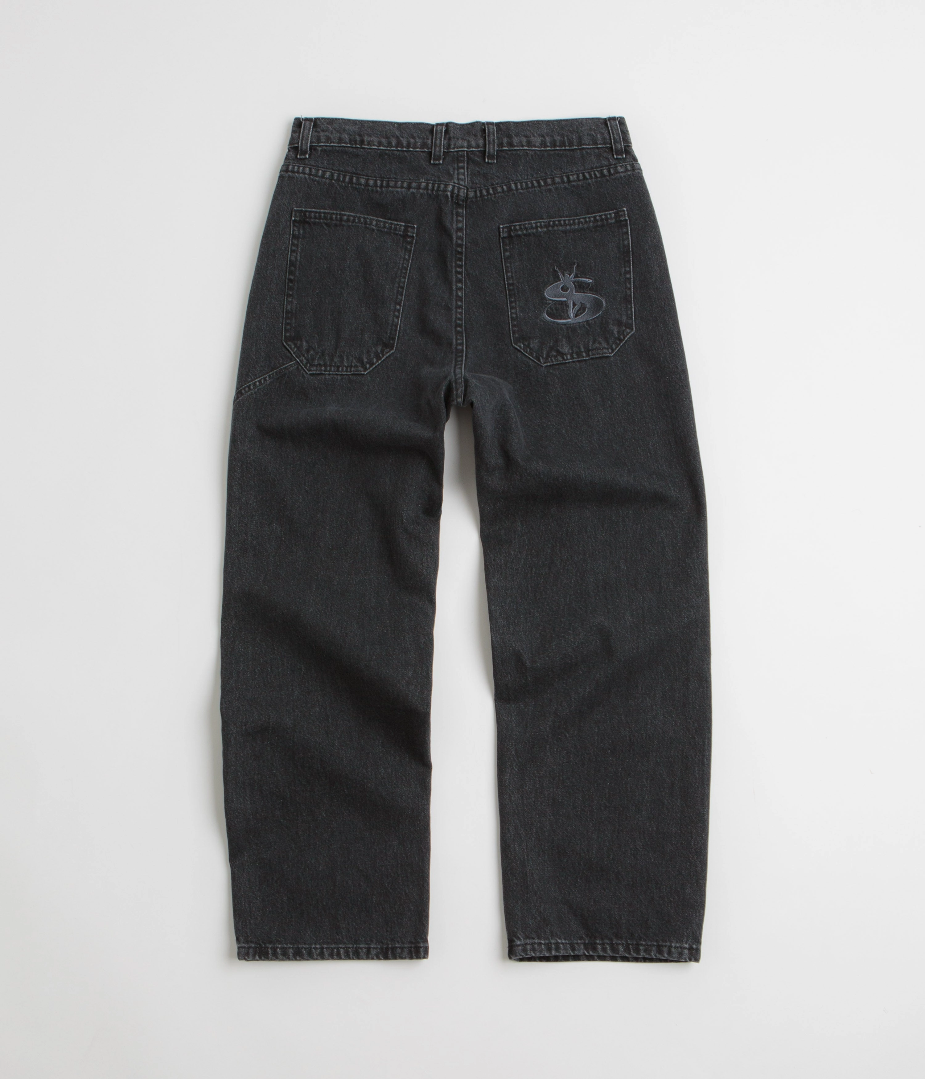 Yardsale Slub Stain Phantasy Jeans - Black Casual Friday Urban Explorer Durable Triple Stitched Seams