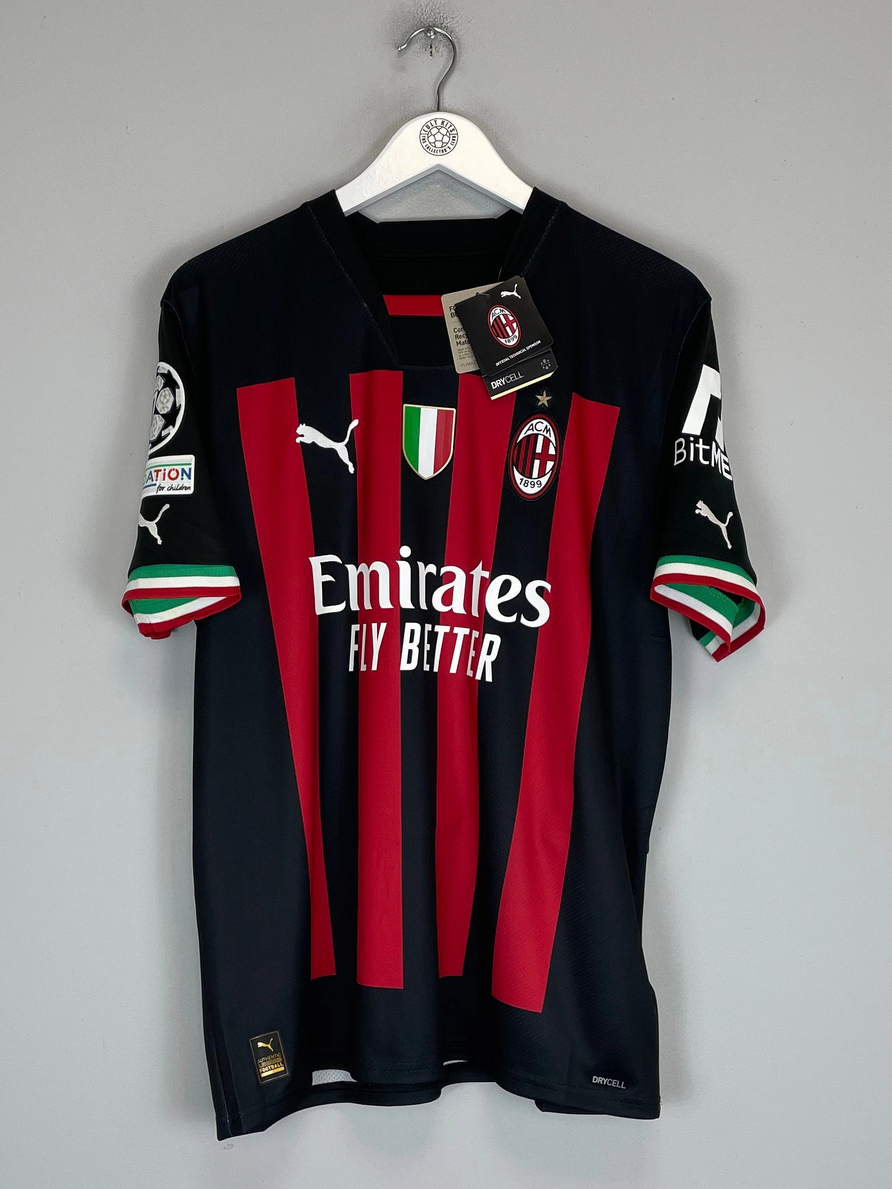 2022/23 AC Milan Leao #17 *BNWT* C/L Home Shirt (Multiple) Puma fitness gear Unisex Design