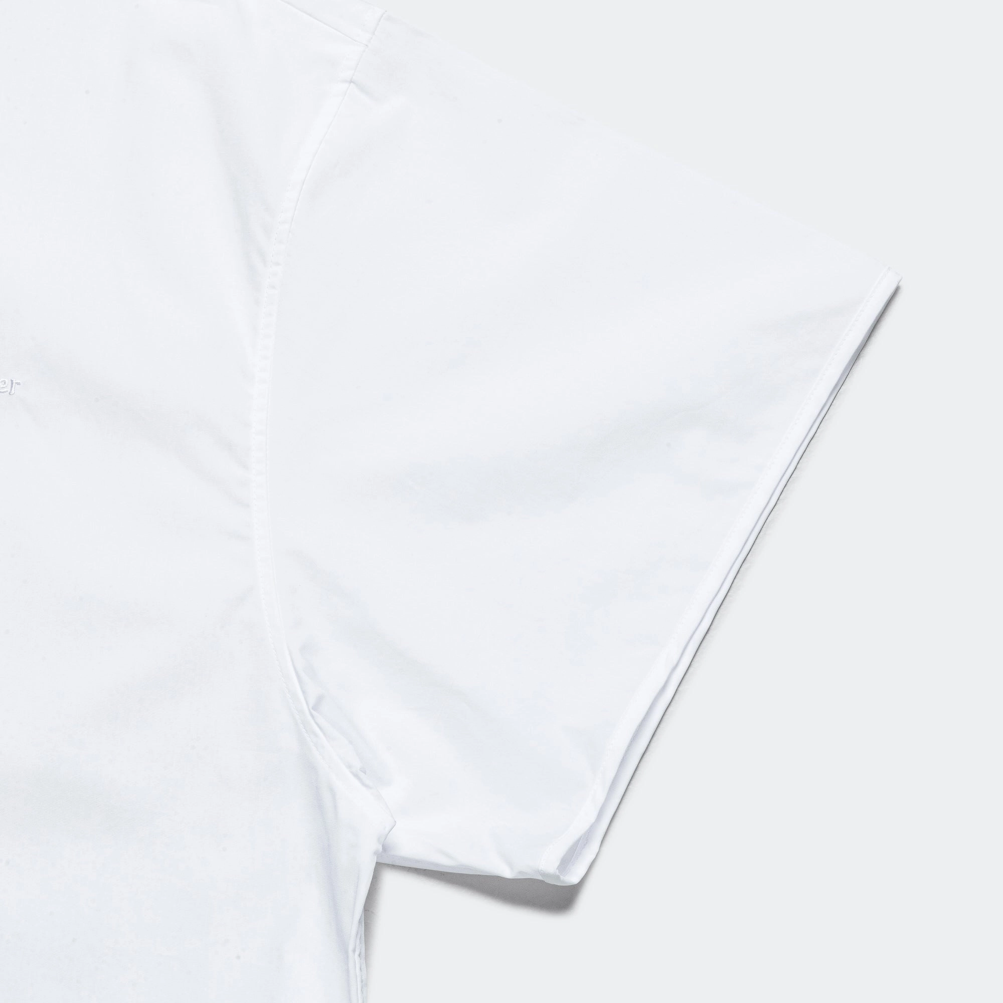 Cozy Vibe Sleek Layer Poplin Pullover Tee x Wales Bonner - Core White