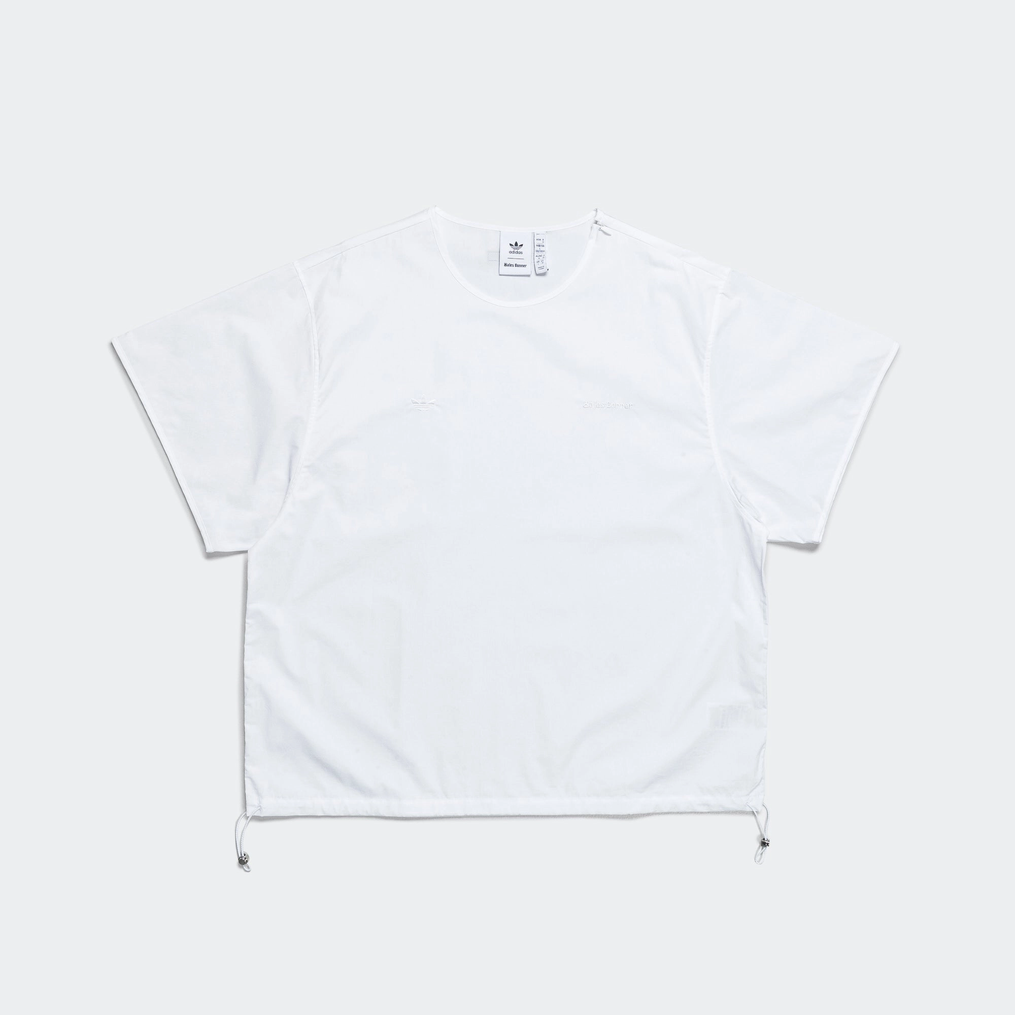 Versatile and Comfortable Poplin Pullover Tee x Wales Bonner - Core White
