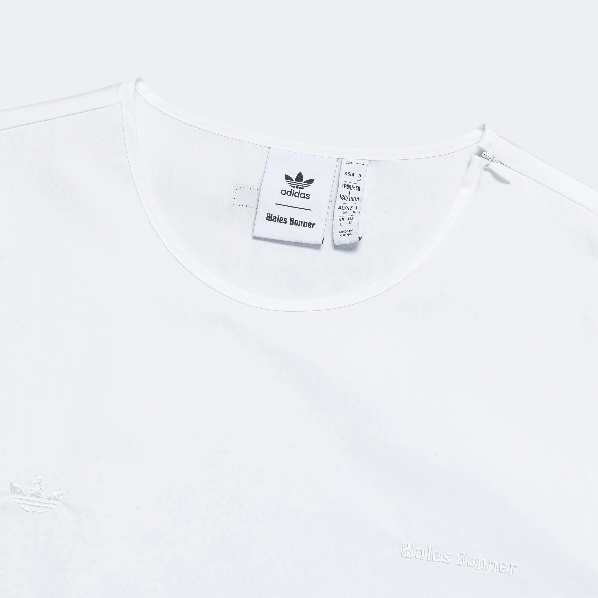 Classic Wear Organic Cotton Poplin Pullover Tee x Wales Bonner - Core White