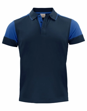 Everyday Fit Two Tone Polo | NAVY/COBALT