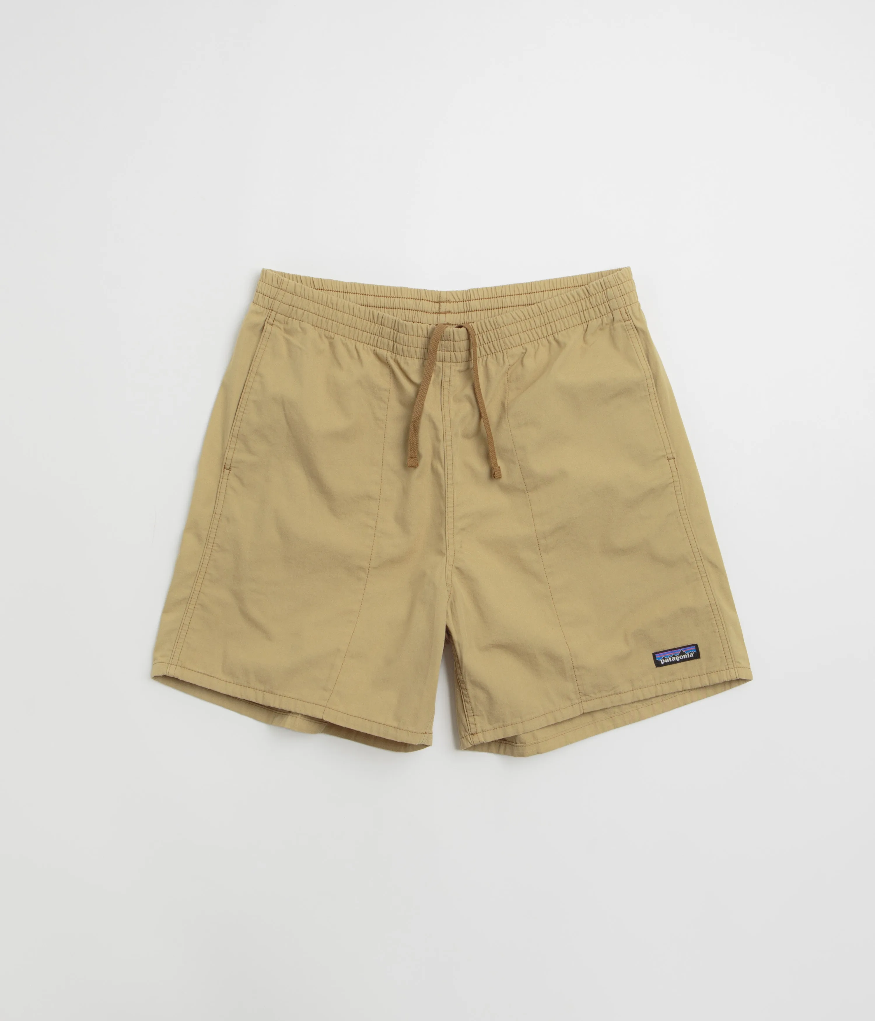 Ergonomic Contour Shape Comfortable Wear Patagonia Funhoggers Shorts - Classic Tan