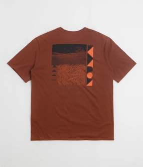 TemperatureControl Fabric Patagonia Driftways Organic T-Shirt - Dried Vanilla