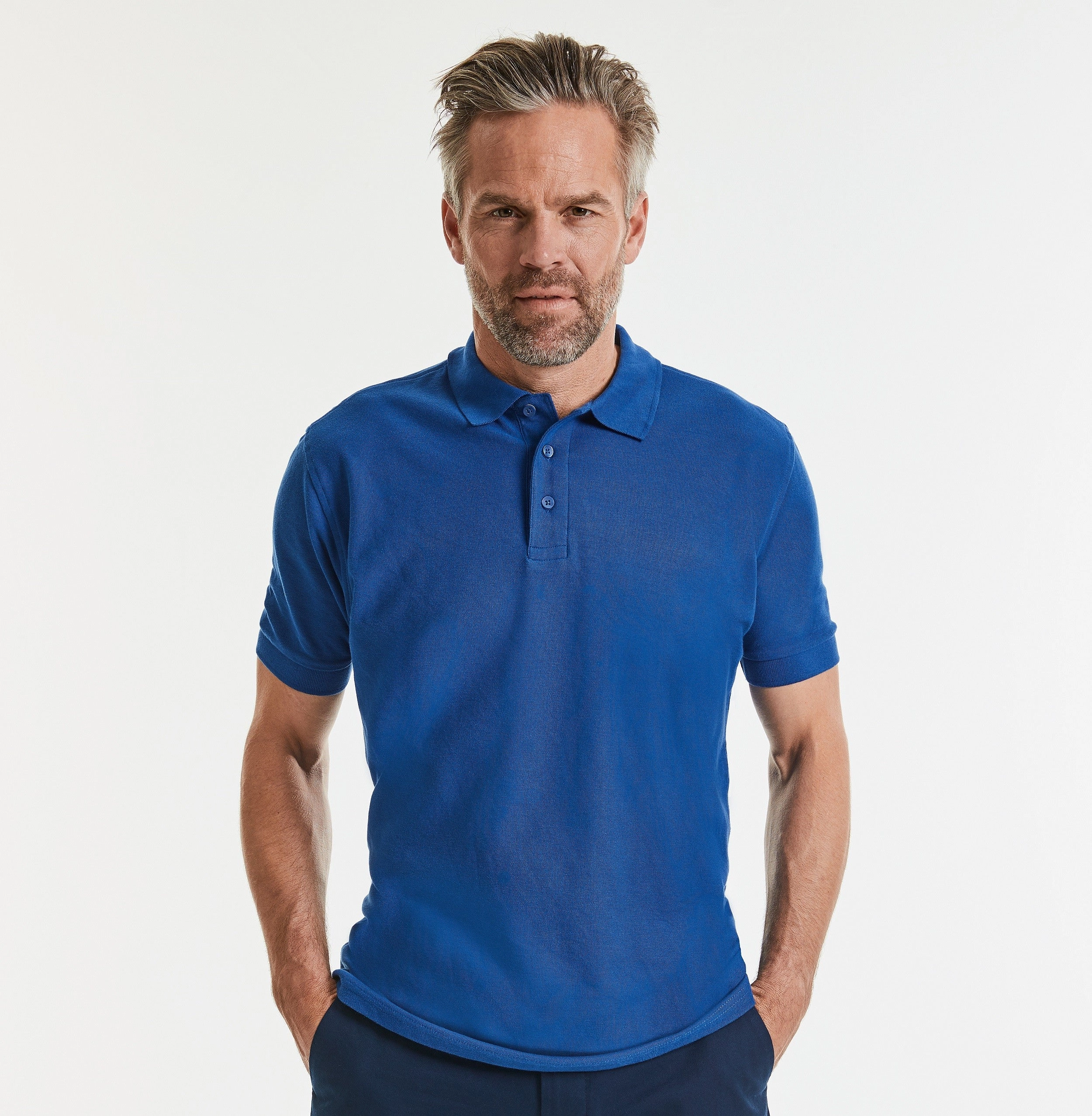 Ultimate Cotton Polo | AZURE Lightweight Comfort