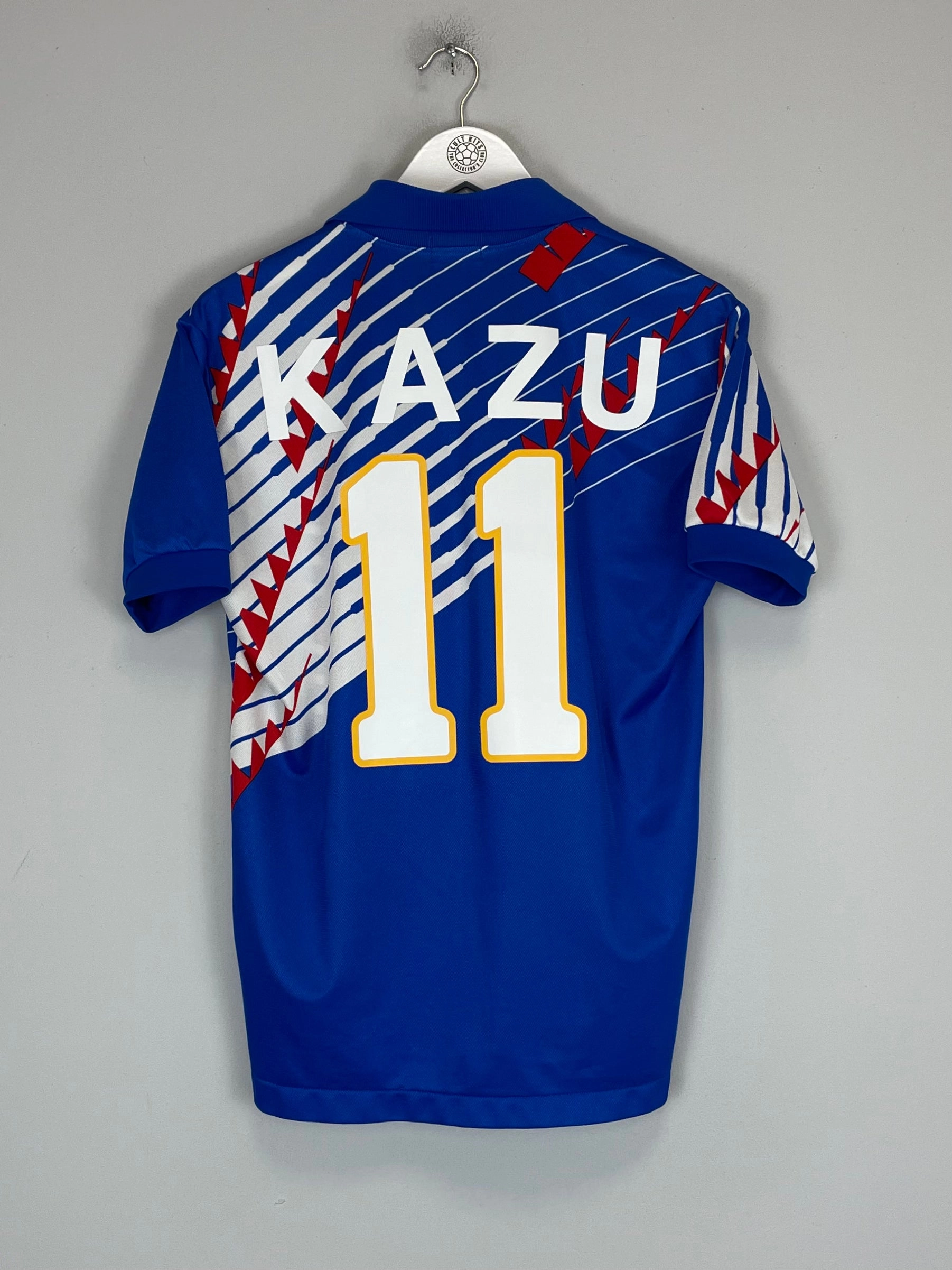 Low Profile Drop Shoulder 1994 JAPAN KAZU #11 HOME SHIRT (M) ASICS
