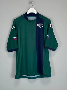 Performance Apparel Thermoregulating Fabric 2004/06 SLOVENIA AWAY SHIRT (XL) KAPPA
