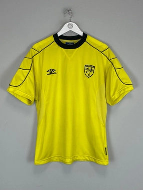 Casual Vibes Smooth Finish 1998/00 RC LENS TRAINING SHIRT (M) UMBRO