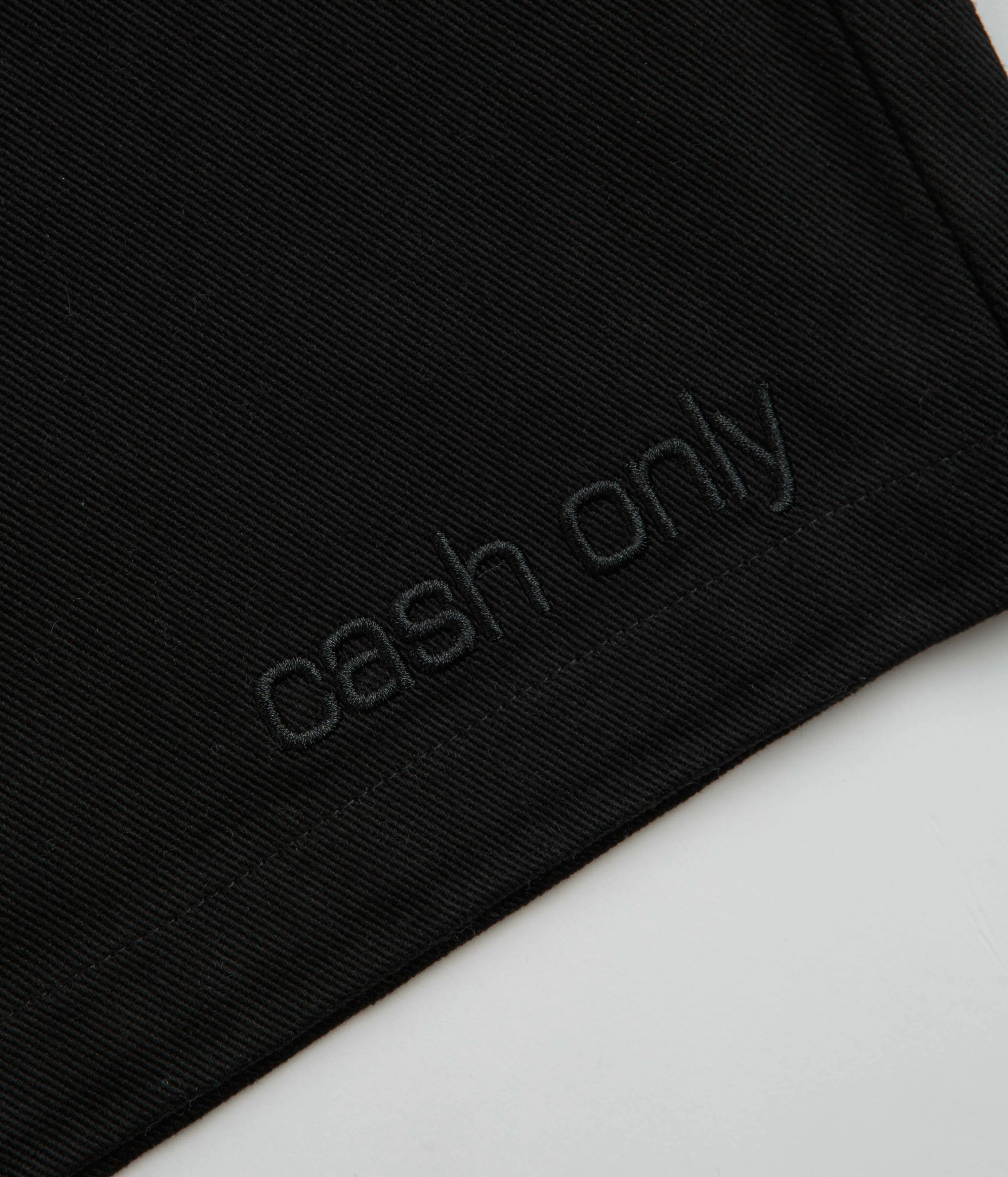 Unique Piece hiking clothes Cash Only Halfway Shorts - Black