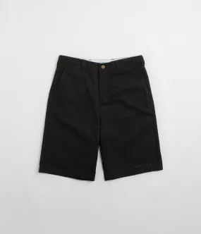 Stretch Comfort Cash Only Halfway Shorts - Black