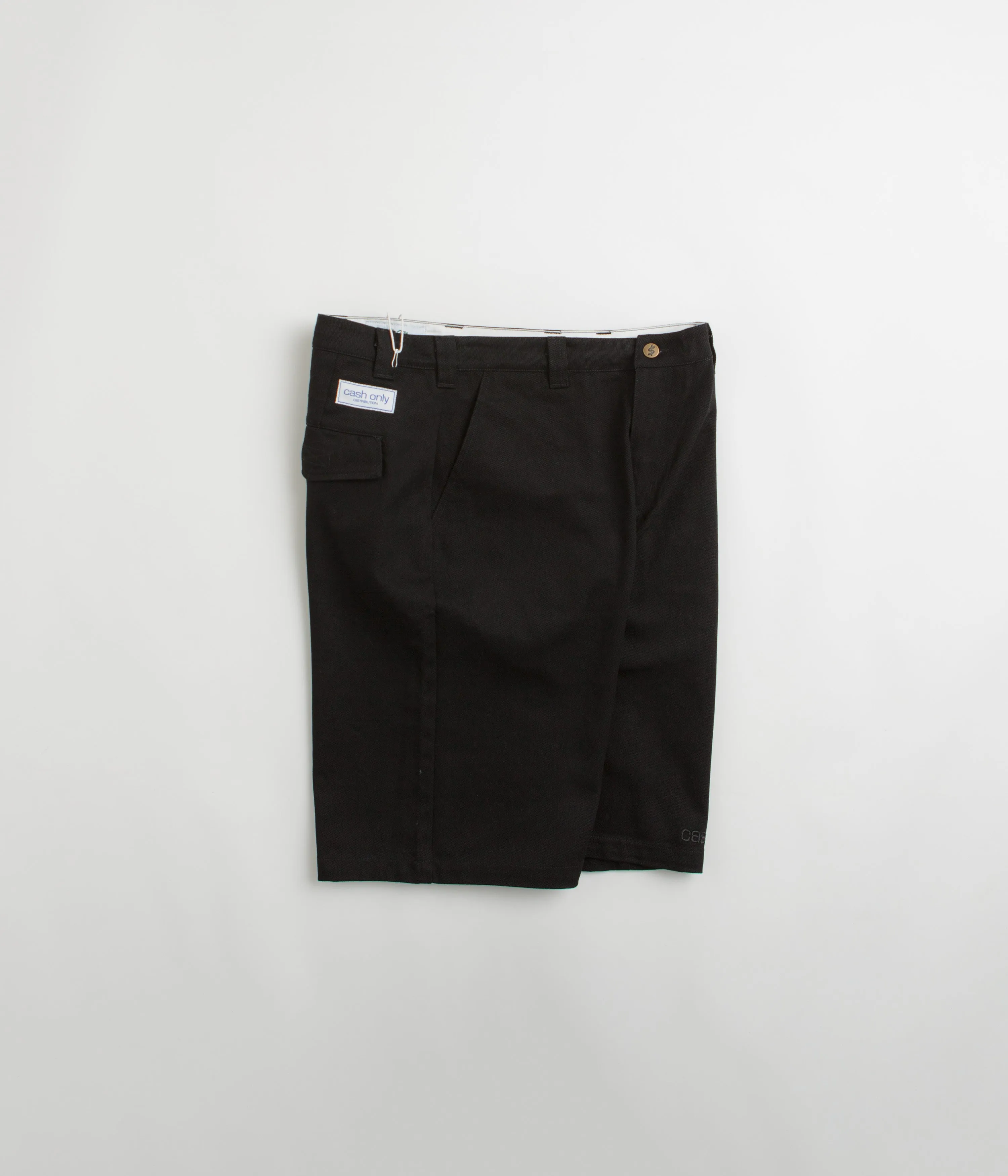 Cash Only Halfway Shorts - Black UV Protection Fabric