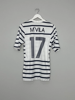 Performance Driven Raglan Sleeve Construction 2011/12 FRANCE M'VILA #17 *PLAYER ISSUE* AWAY SHIRT (M) NIKE