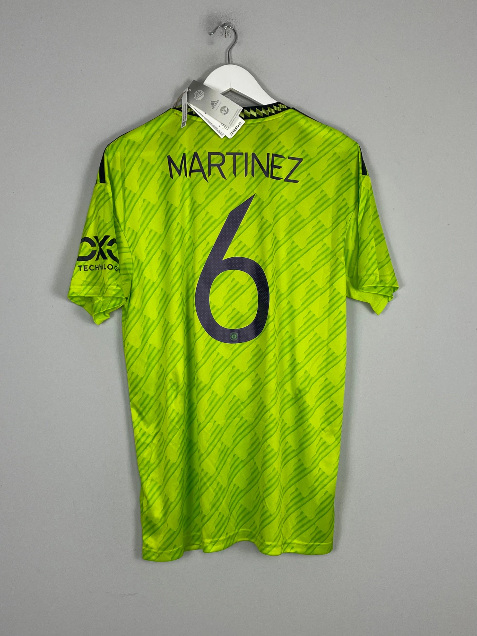 Boost Fit Circular Knit Body Mapping 2022/23 Manchester United Martinez #6 *BNWT* Third Shirt (Multiple Sizes) Adidas