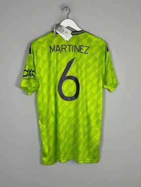 Boost Fit Circular Knit Body Mapping 2022/23 Manchester United Martinez #6 *BNWT* Third Shirt (Multiple Sizes) Adidas
