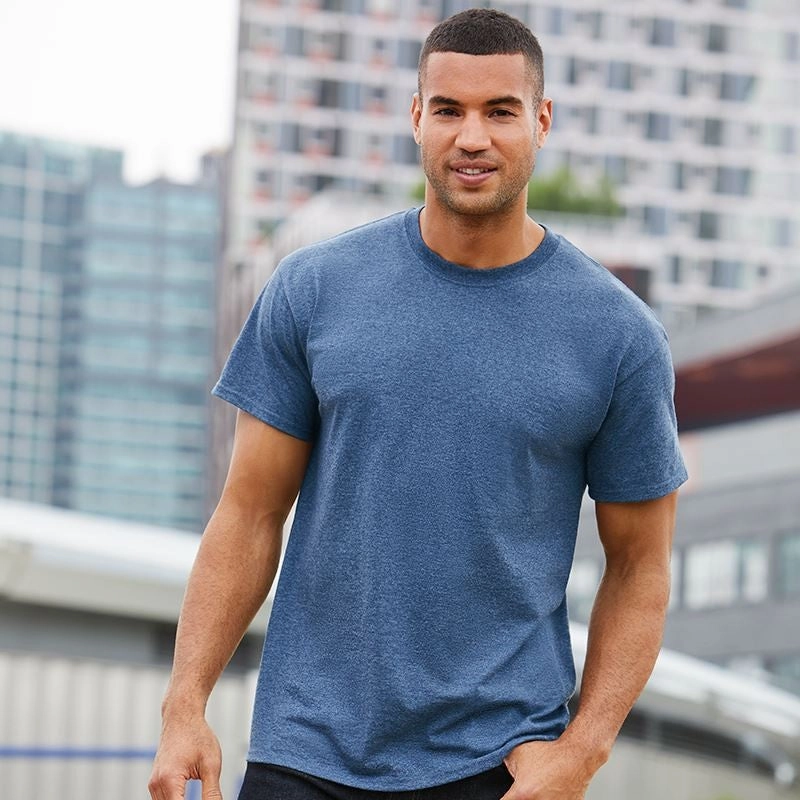 timeless Spandex Enhanced Elasticity Ultra Cotton Adult T-Shirt | ASH