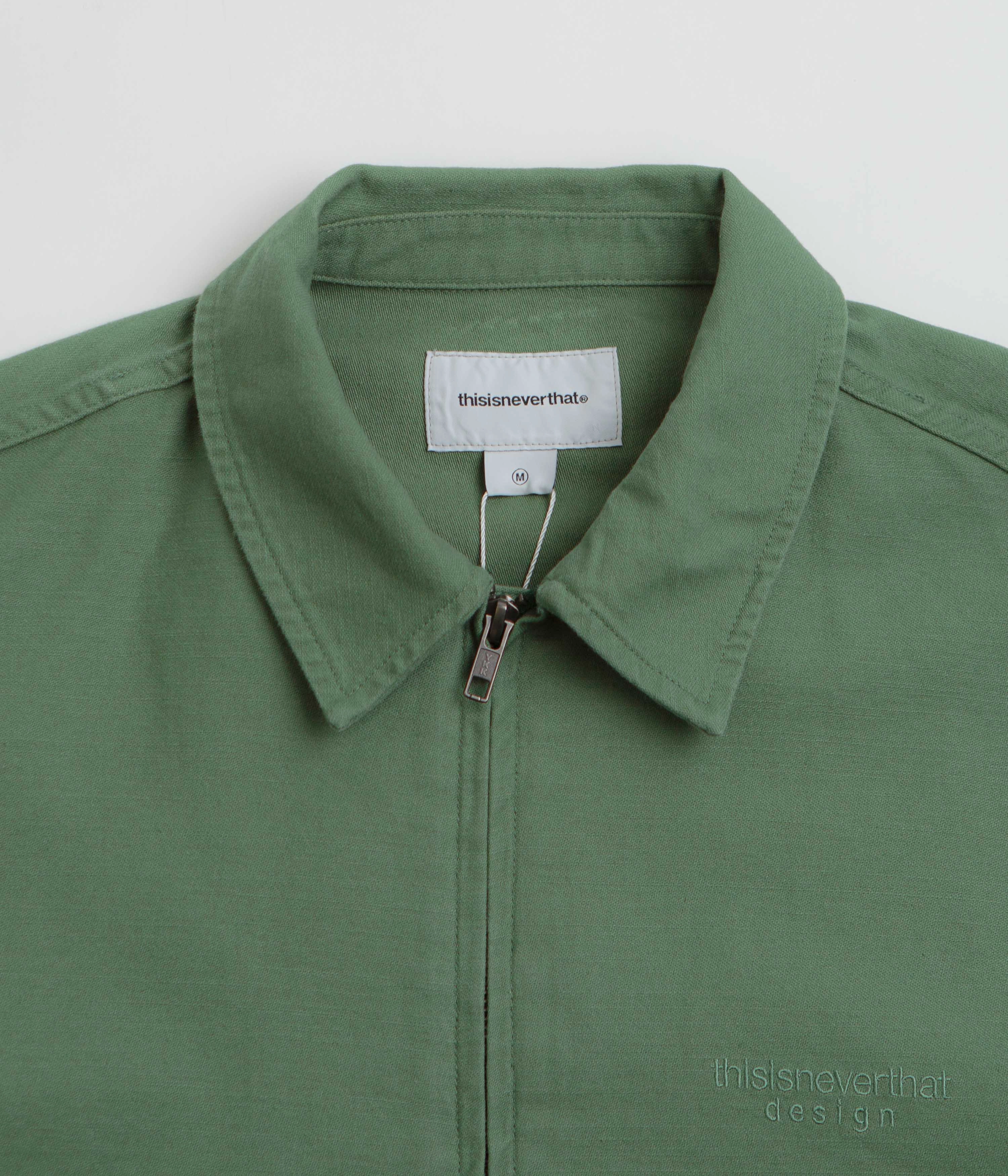 Effort Quick Pack thisisneverthat Washed Work Jacket - Green