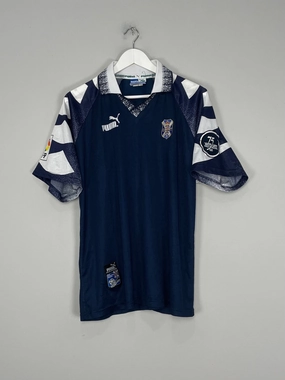 Movement Support Elasticized Cuffs 1997/98 TENERIFE *75 YEARS* AWAY SHIRT (L) PUMA