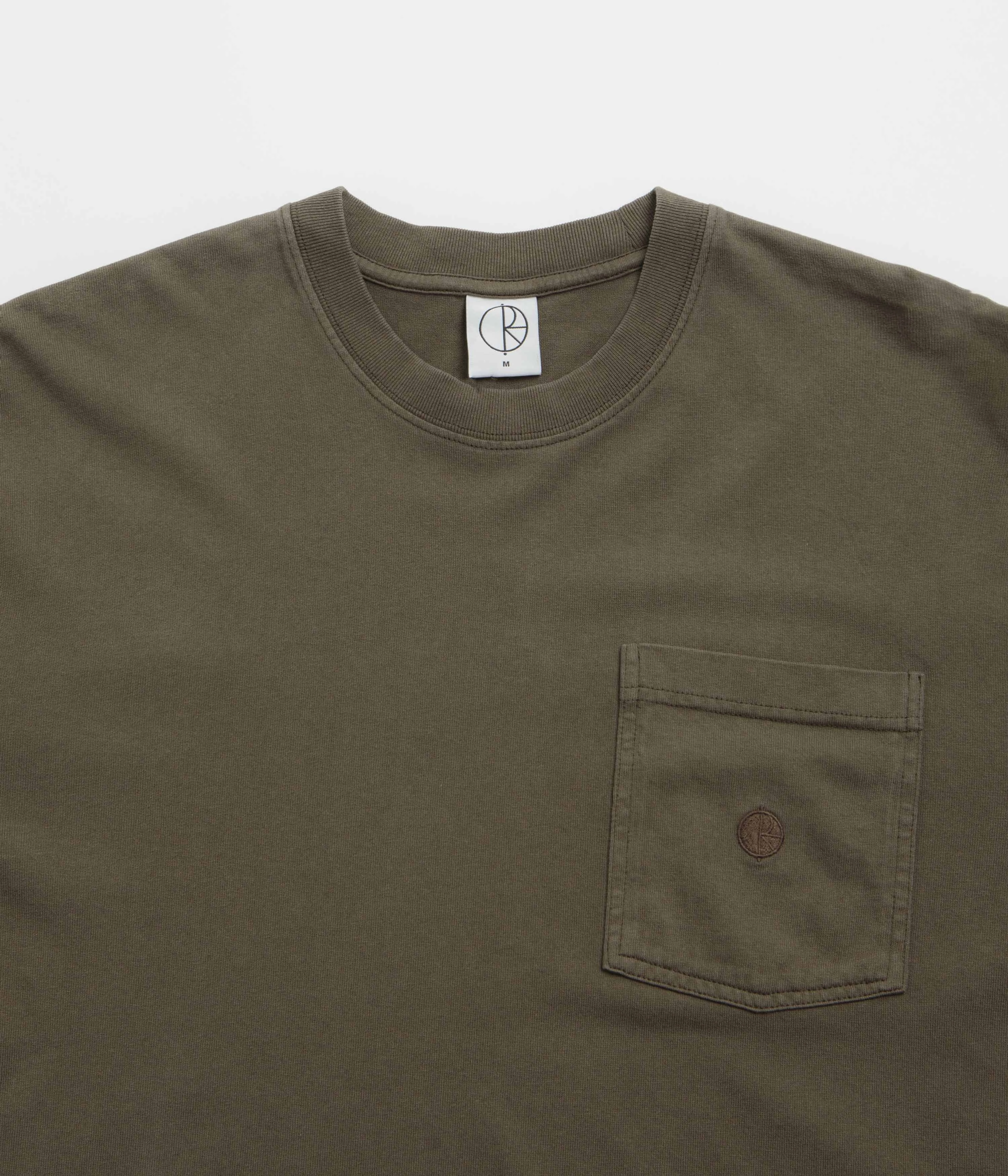 Polar Pocket T-Shirt - Brown LowImpactDye Versatile Outfit