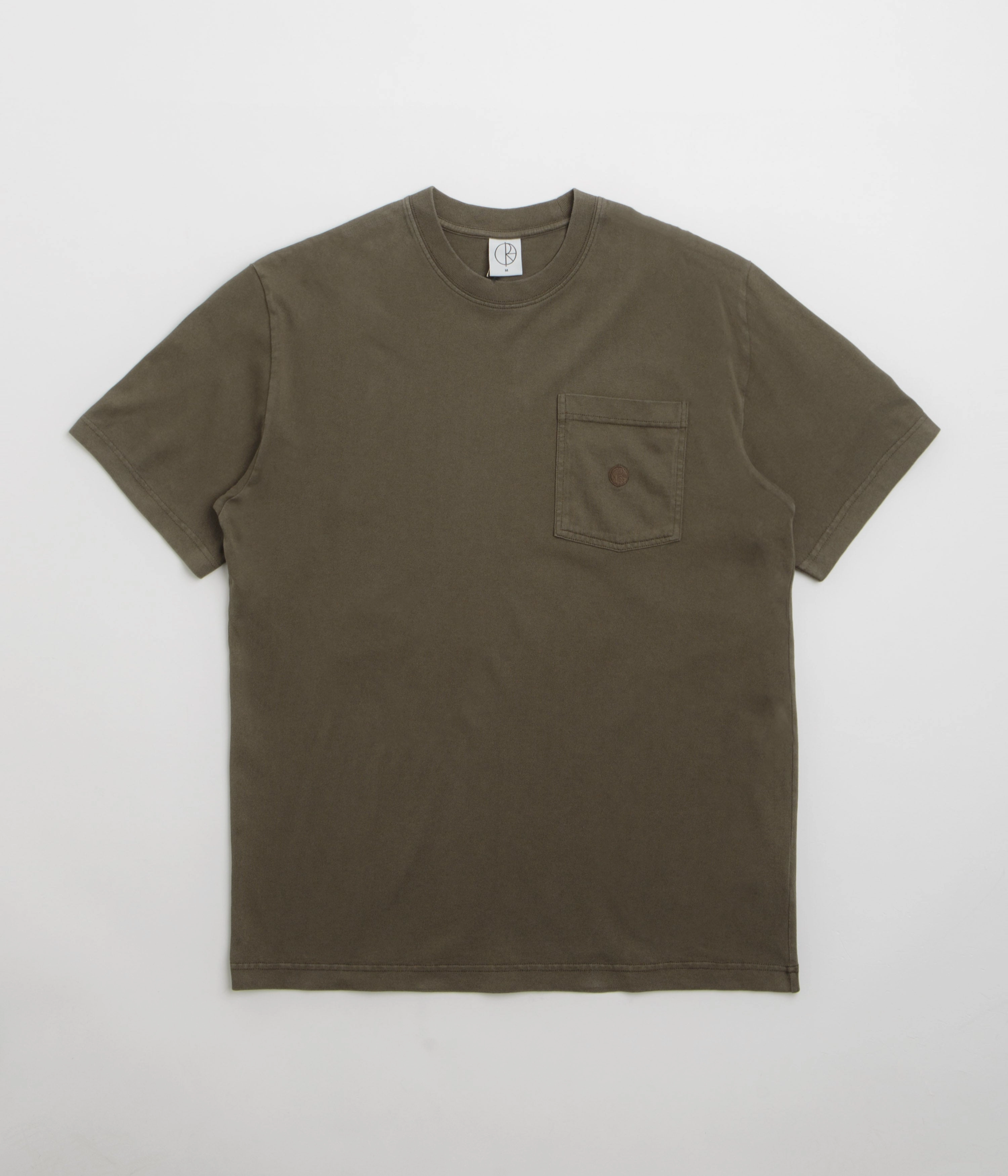 Polar Pocket T-Shirt - Brown Comfortable Stretch Stretchable Armholes