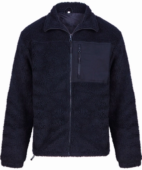 Snow Hike Recycled sherpa fleece | NAVY